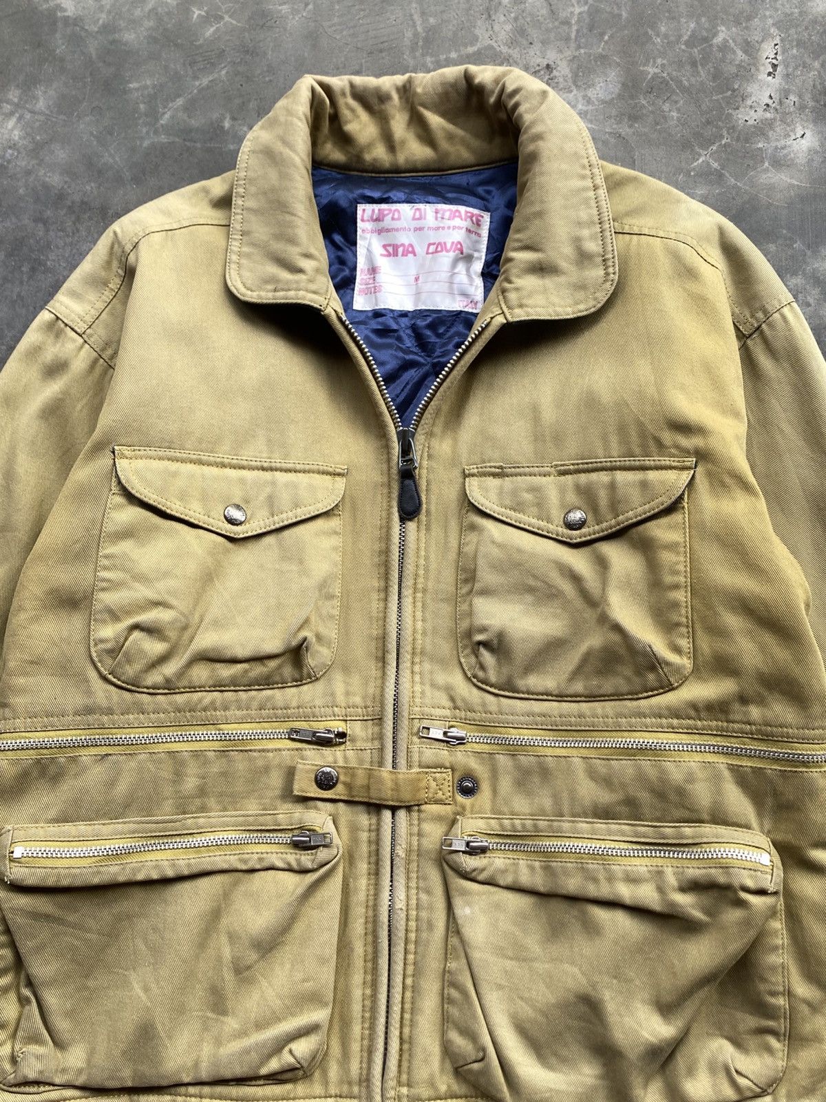 If Six Was Nine × Japanese Brand × Vintage 🔥VTG 90’S LUPO DI MARE ITALIAN HUNTING JACKET 🔥 Size US M / EU 48-50 / 2 - 5 Thumbnail