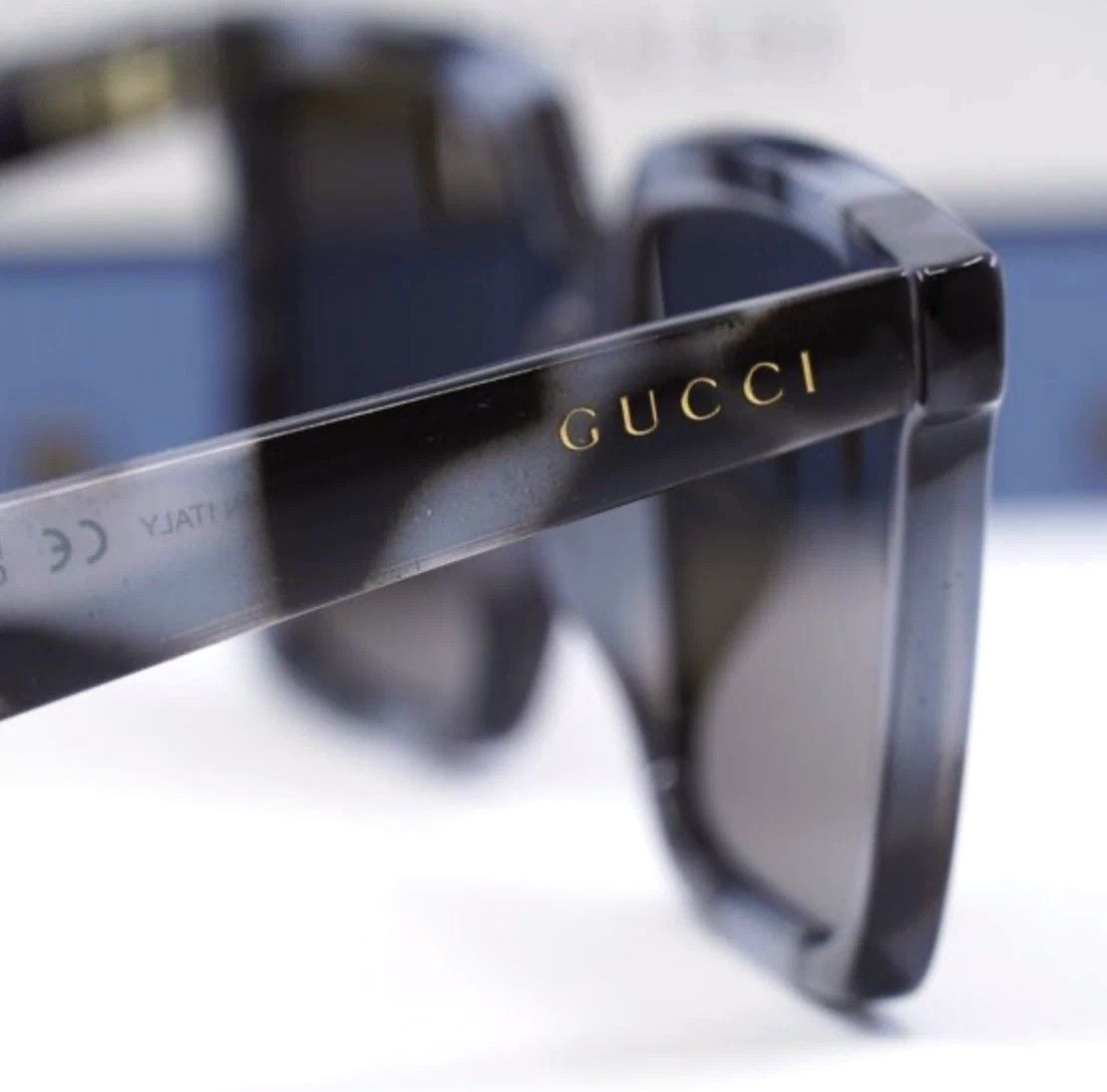 Gucci NEW GUCCI GG1540S 005 Grey Sunglasses(GG1540S-005-55) Size ONE SIZE - 4 Thumbnail