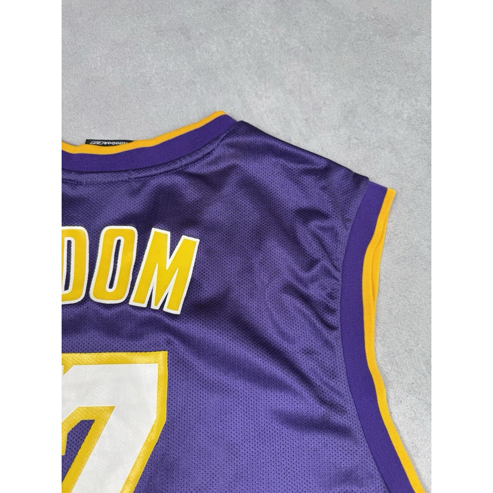 Reebok Reebok Los Angeles Lakers Lamar Odom Jersey Size M Purple Size US M / EU 48-50 / 2 - 14 Thumbnail