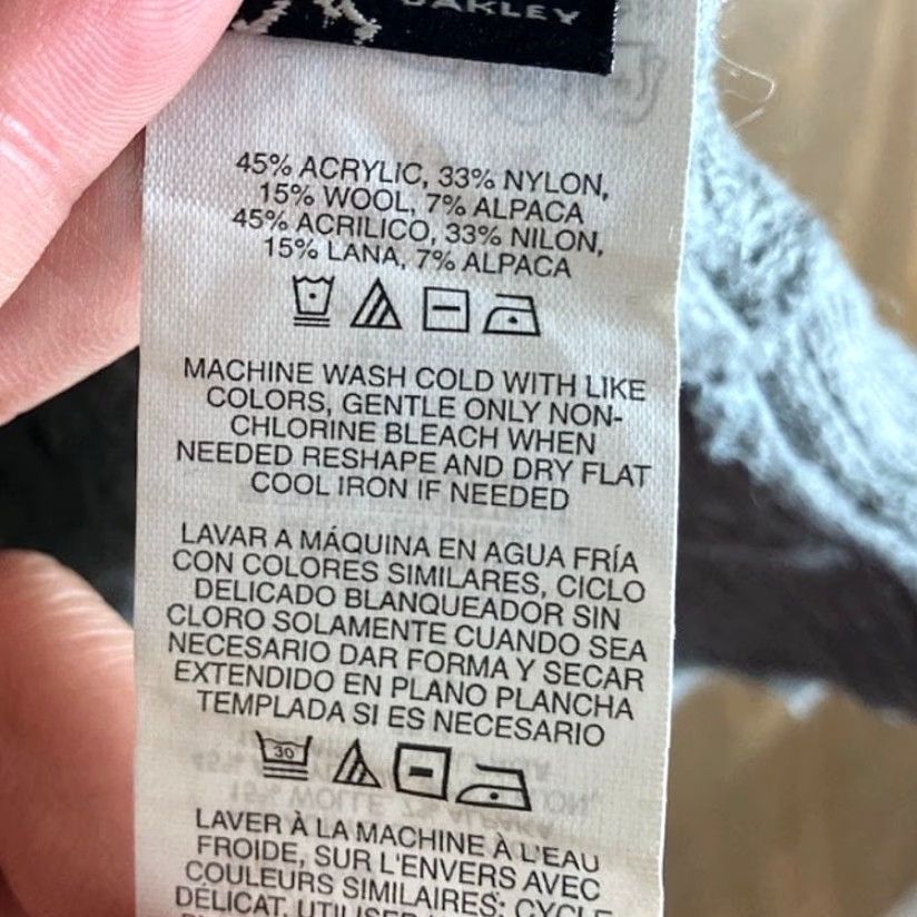 Oakley Oakley Womens Sweater Gray Hooded Open Knit Cardigan Alpaca Wool Blend XS Cardigan Women Open Hooded Knit Solid Casual Workwear Modern Size XS / US 0-2 / IT 36-38 - 7 Thumbnail