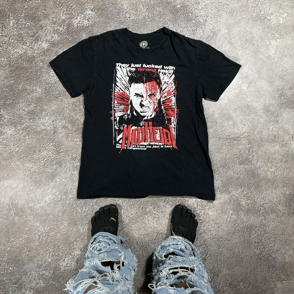 Vintage Vintage Y2K Graphic Tee Joker Skeleton Punk Grunge Boxy L Size US L / EU 52-54 / 3 - 1 Thumbnail