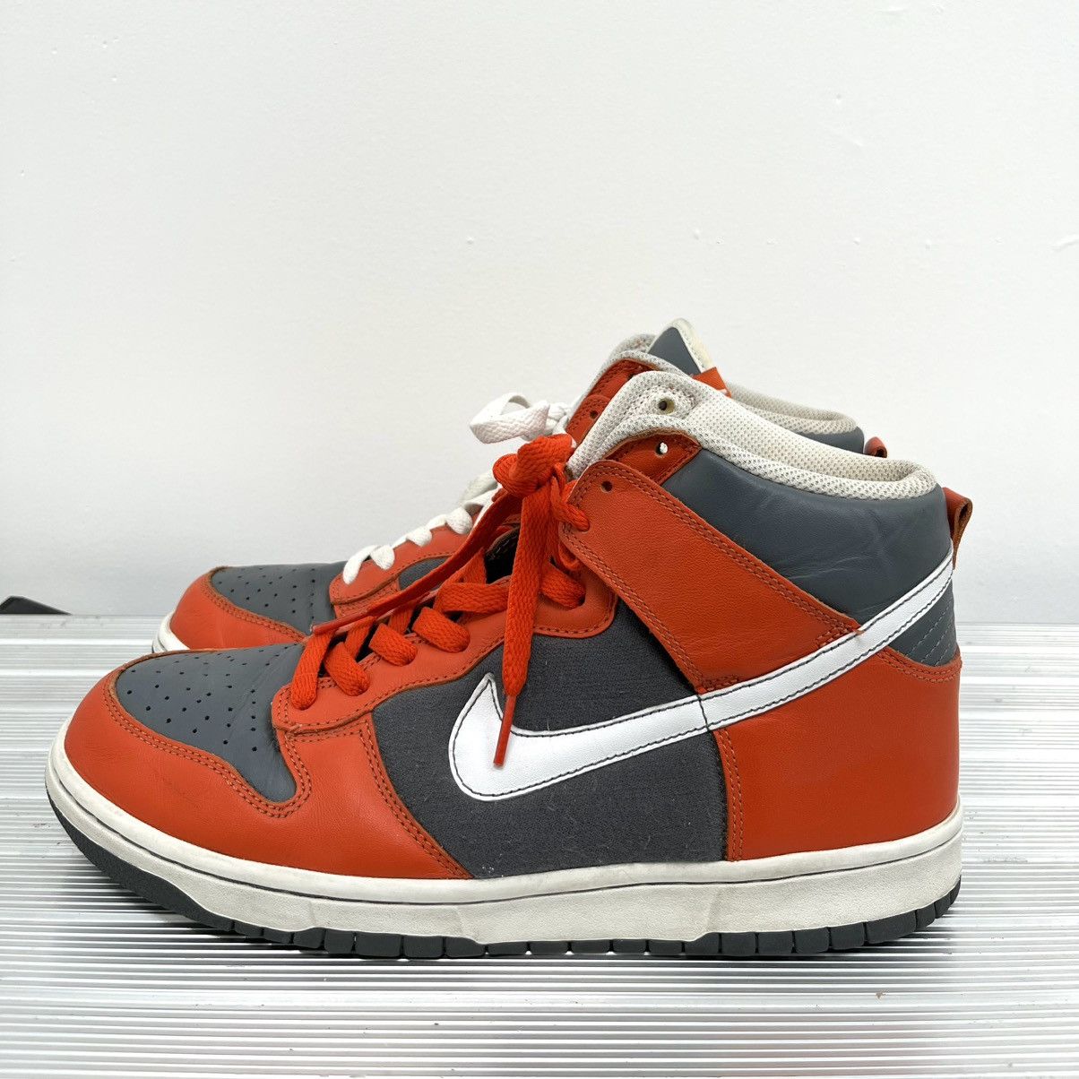 Nike Nike Dunk High College Orange Flint Gray Syracuse 2006 Size US 10 / EU 43 - 7 Thumbnail