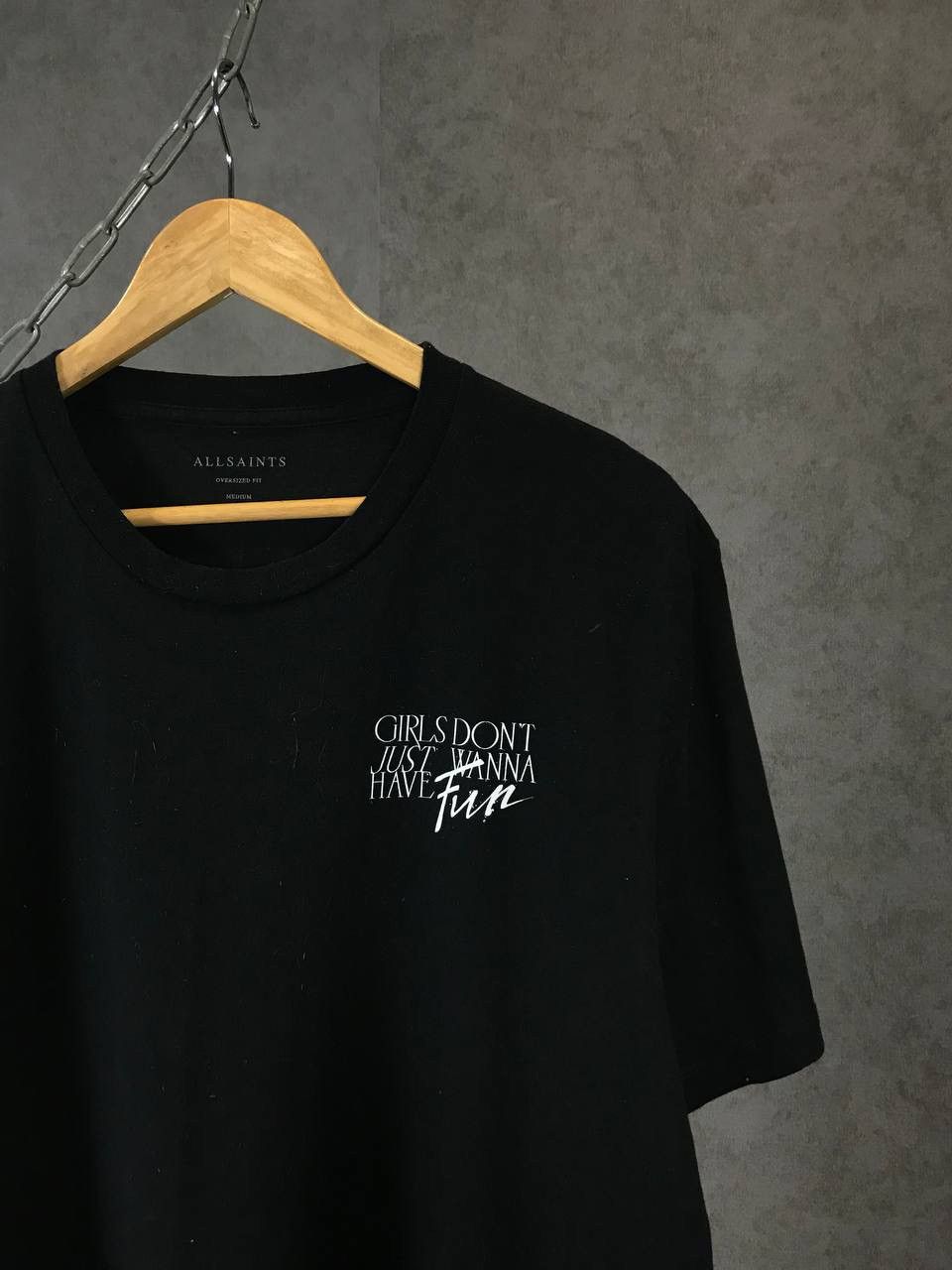 Allsaints Allsaints oversized big logo tee Size US M / EU 48-50 / 2 - 3 Thumbnail