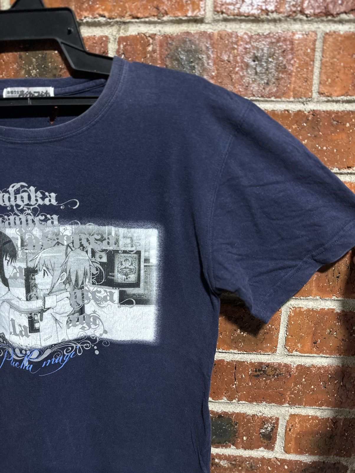 Anime Vintage Puella Magi Madoka Faded Tee Size US M / EU 48-50 / 2 - 7 Thumbnail