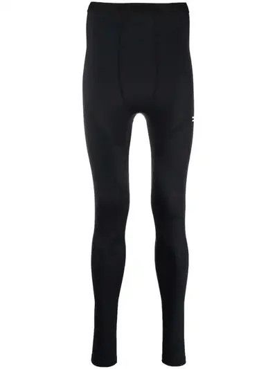 Balenciaga o1w1db10425 Sporty B Leggings in Black Size US 34 / EU 50 - 2 Thumbnail