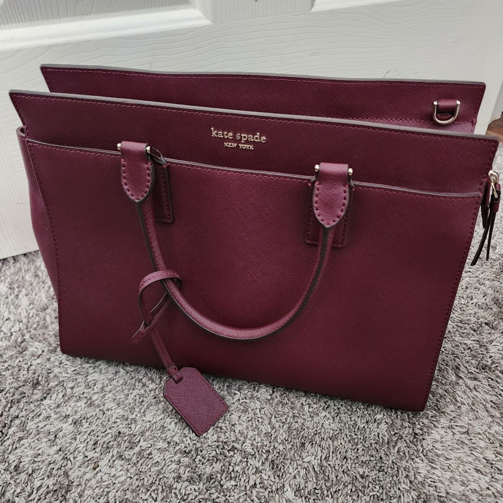 Kate Spade Kate Spade Maroon Cameron with COA Size ONE SIZE - 5 Thumbnail