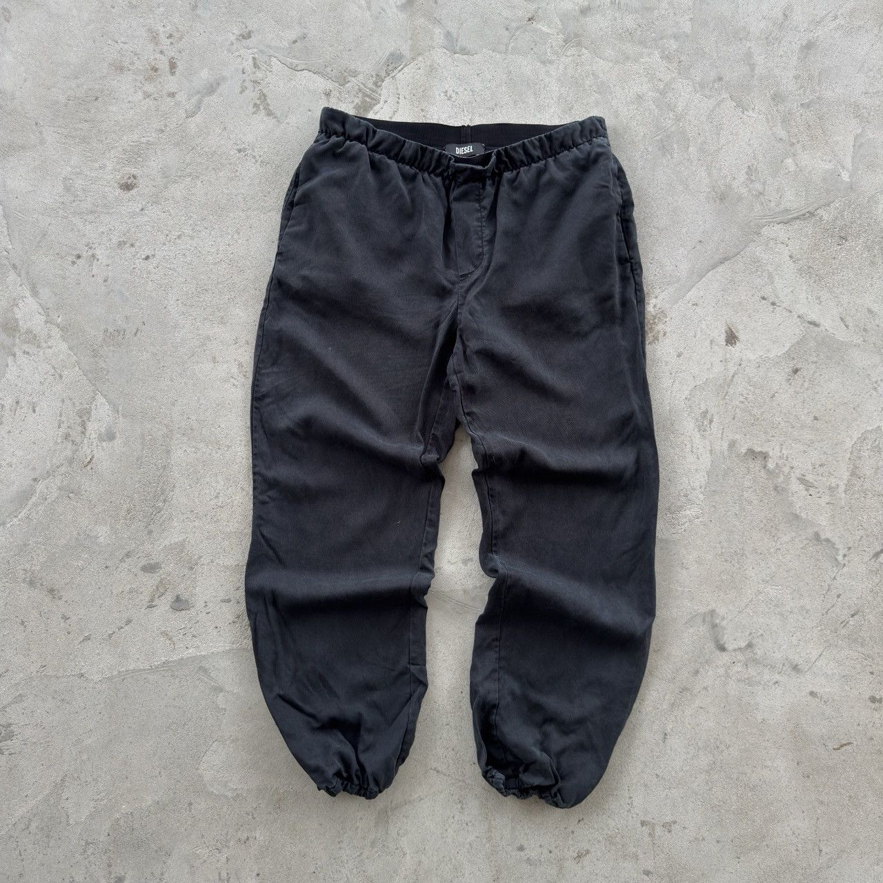 Diesel Diesel 100% Lyocell Black Cargo Jogger Pants Men Size US 32 / EU 48 - 1 Thumbnail