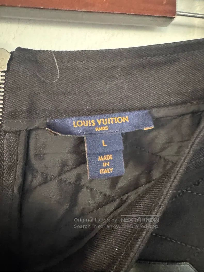 Louis Vuitton Louis Vuitton size l Black hip skirt Size 24" / US 00 / IT 34 - 2 Thumbnail