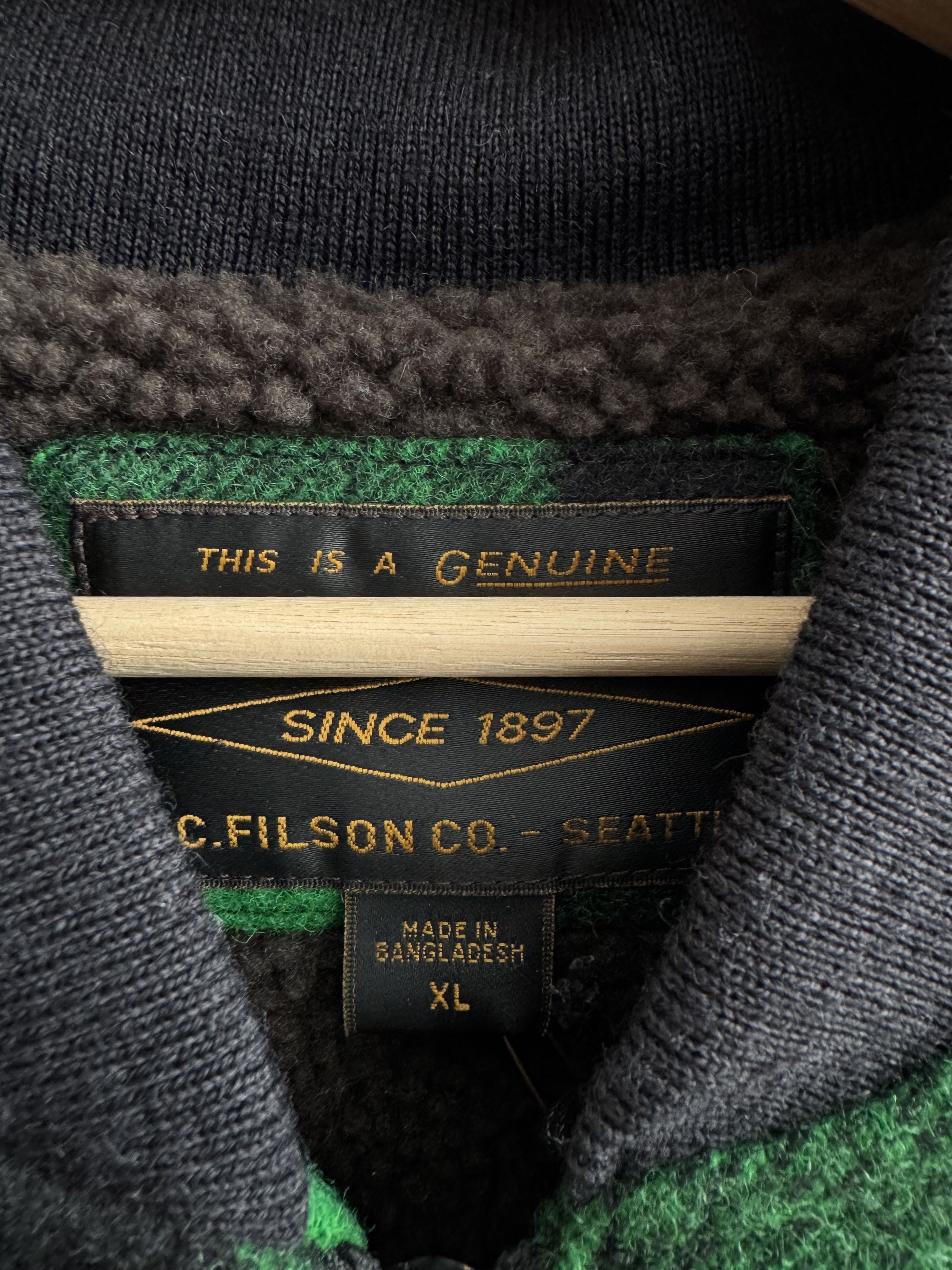 Filson Filson Mackinaw Plaid Sherpa Vest Size XL Size US XL / EU 56 / 4 - 3 Thumbnail