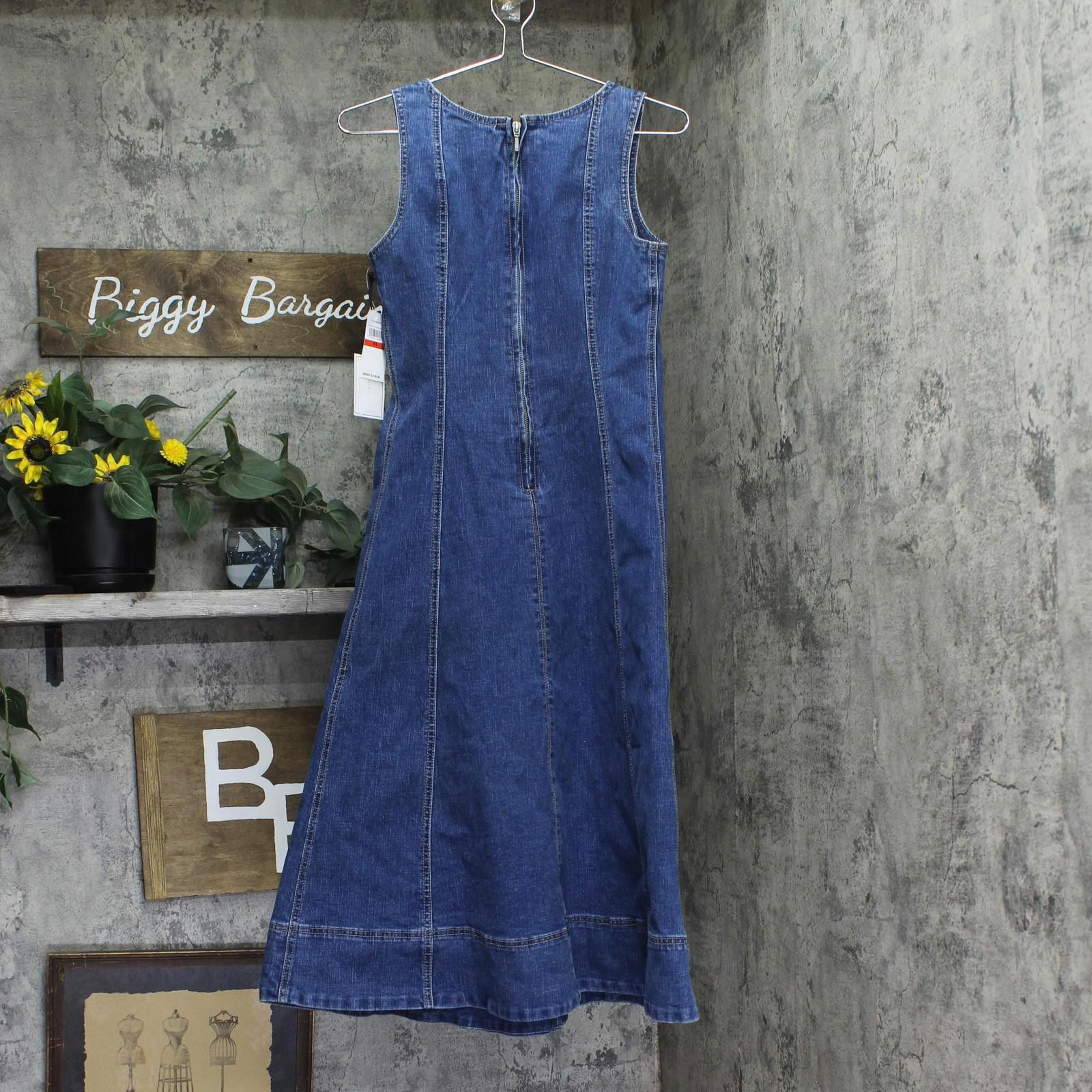 Other Nwt 1. State Womens Denim Dress Ds93397692ai Blue Quart Xs Size XS / US 0-2 / IT 36-38 - 2 Thumbnail