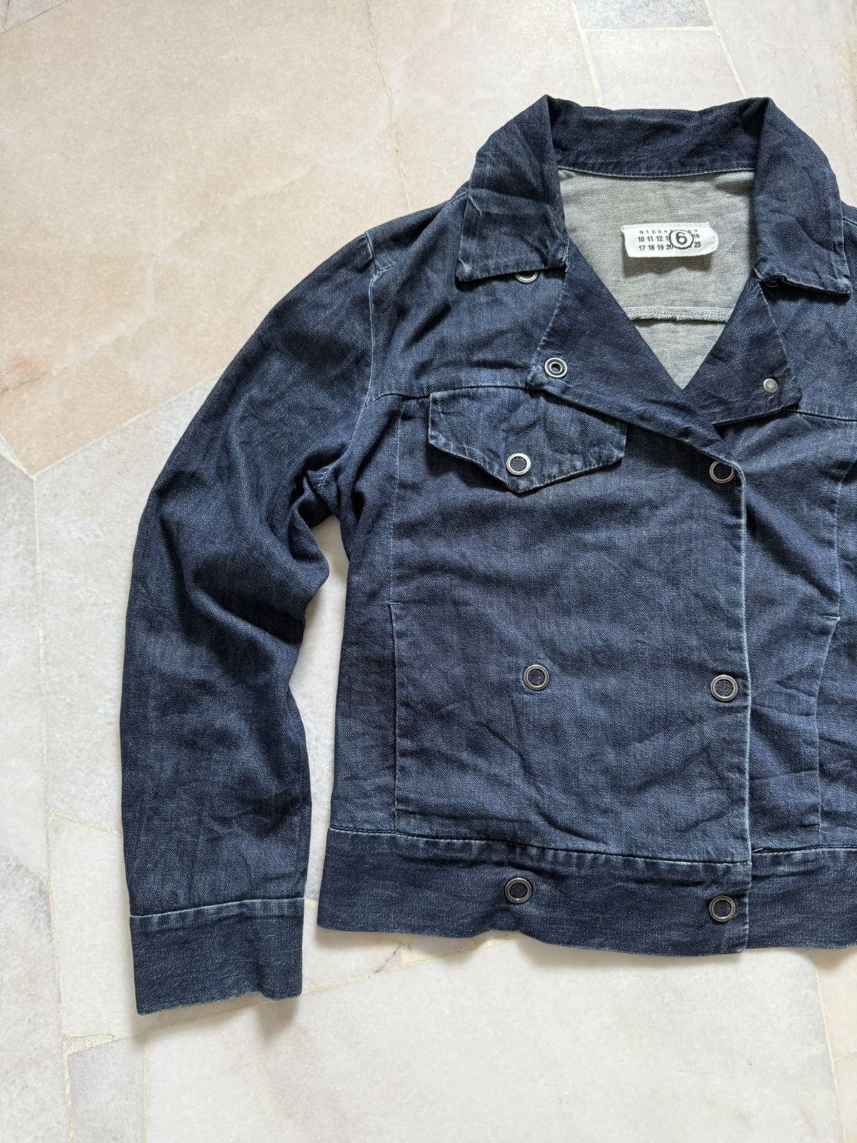 Maison Margiela Maison Margiela MM6 Double Breasted Denim jacket Size M / US 6-8 / IT 42-44 - 7 Thumbnail