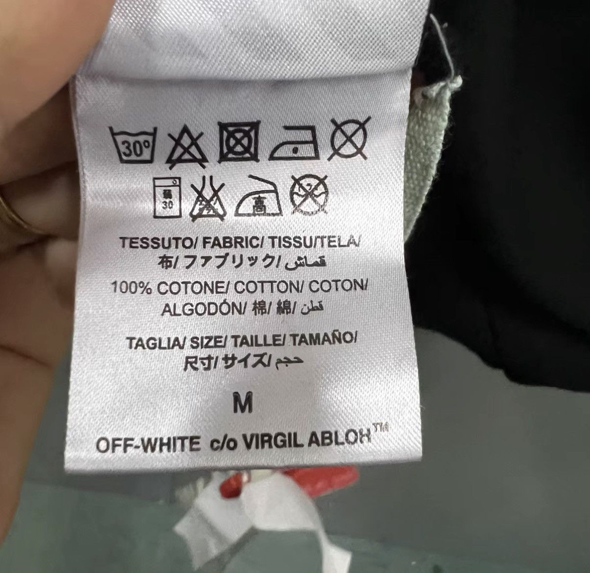 Off-White OFF-WHITE OW Back Logo Print Hoodie J41 Size US M / EU 48-50 / 2 - 3 Thumbnail