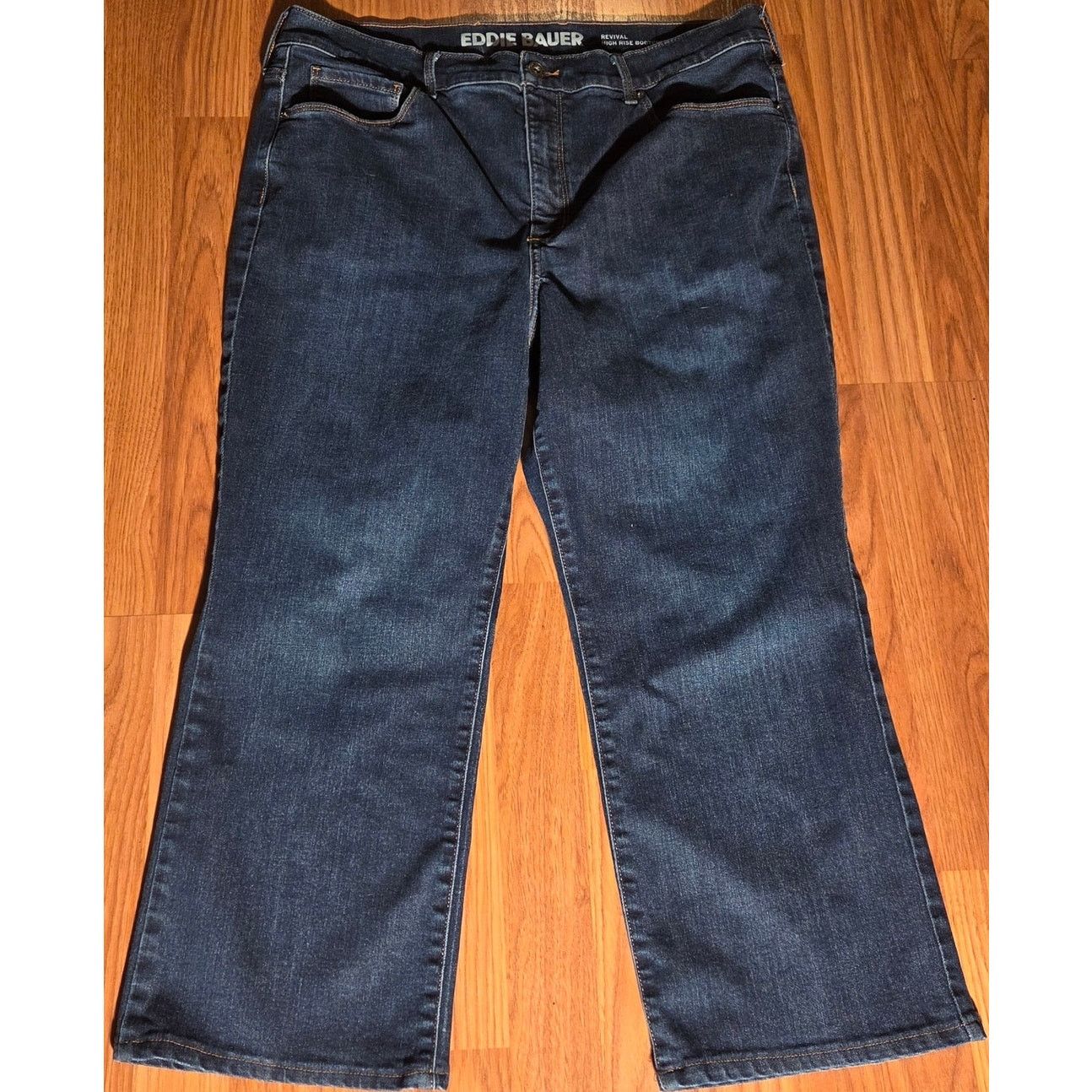 Eddie Bauer Eddie Bauer Women's Size 16 High Rise Bootcut Jeans Size 38" / US 16 / IT 52 - 4 Thumbnail