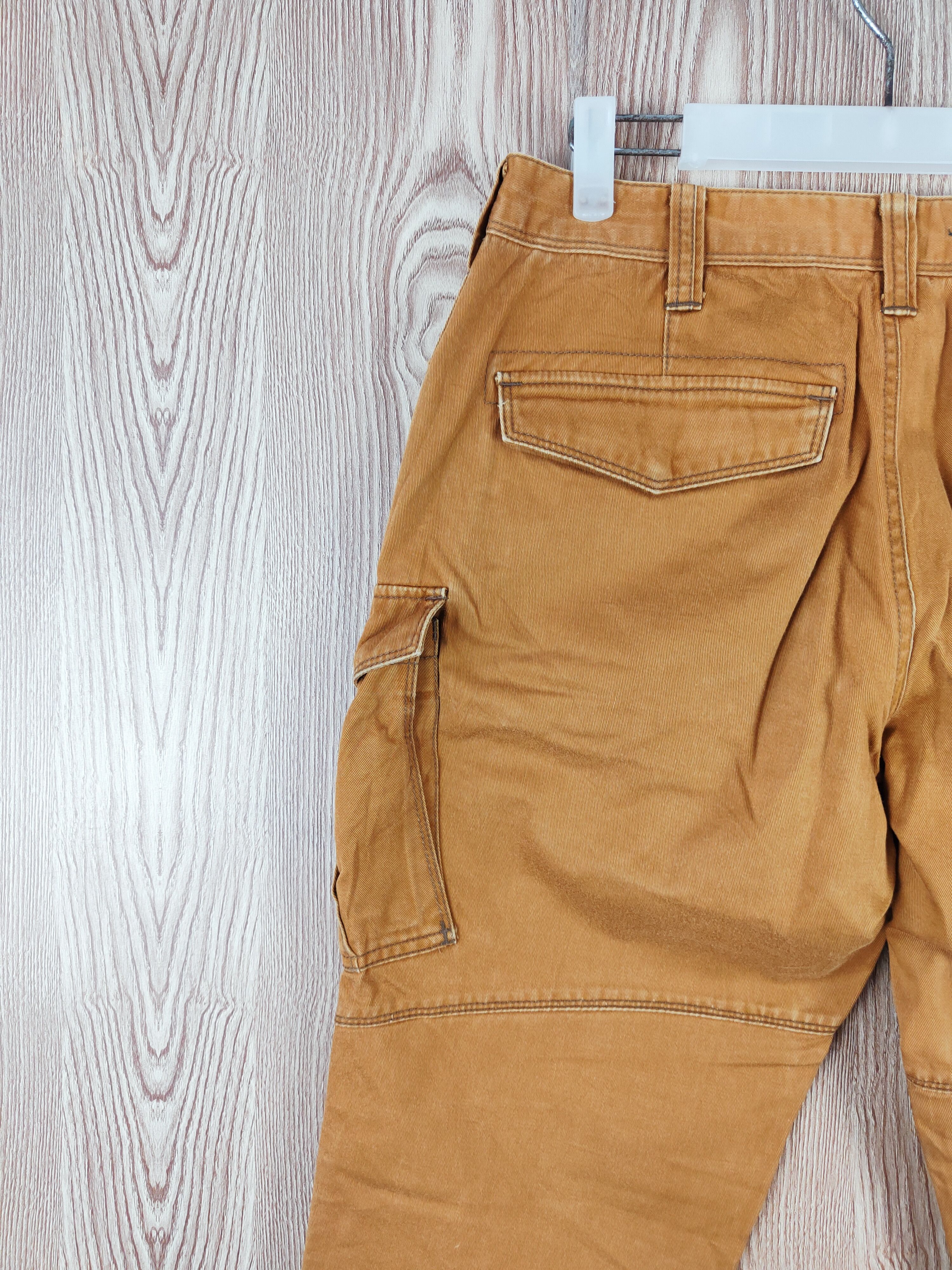 Japanese Brand Burtle Dark Orange Multipocket Tactical Cargo Pants #W240 Size US 30 / EU 46 - 11 Thumbnail