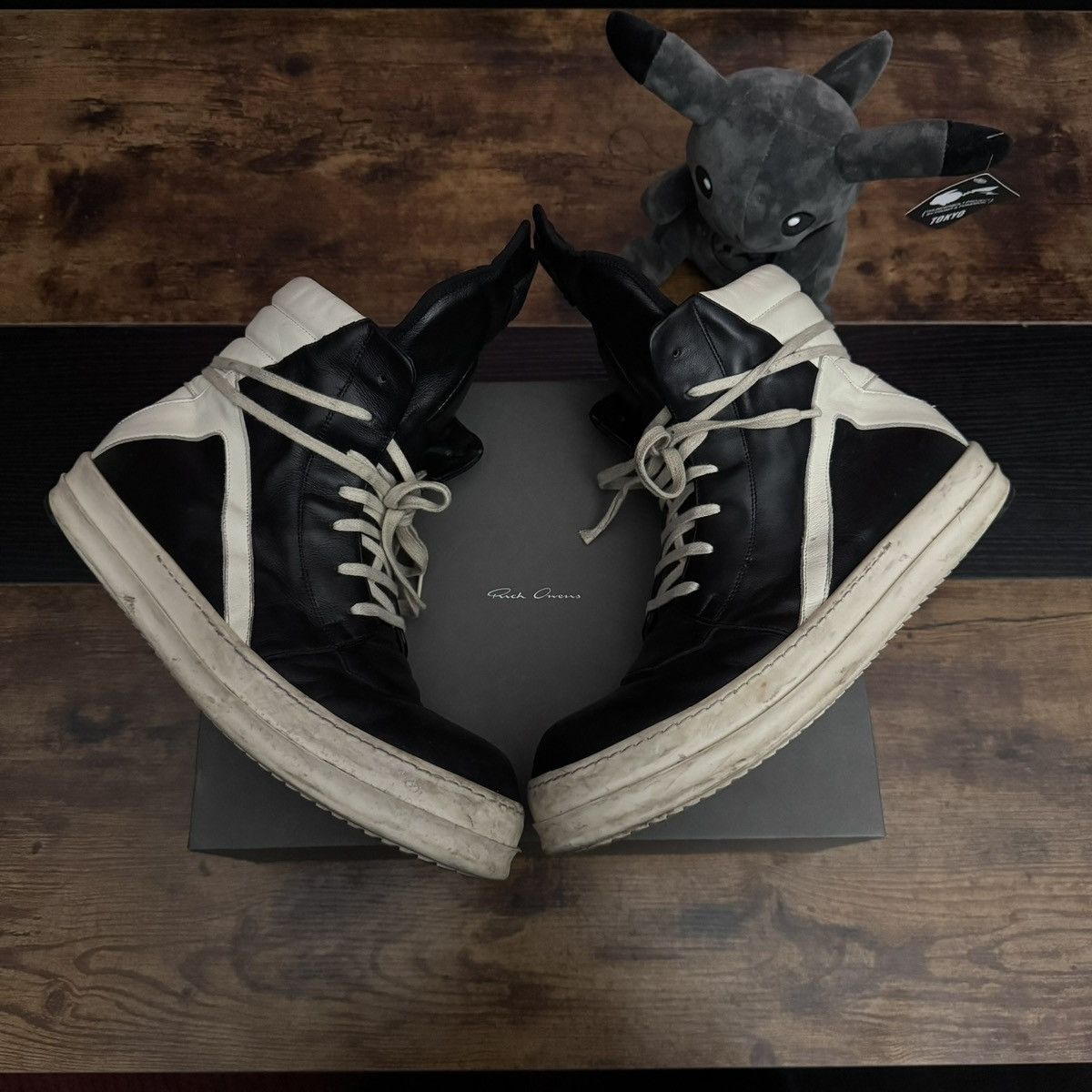 Rick Owens rick owens geobaskets 2016 Size US 11 / EU 44 - 1 Thumbnail