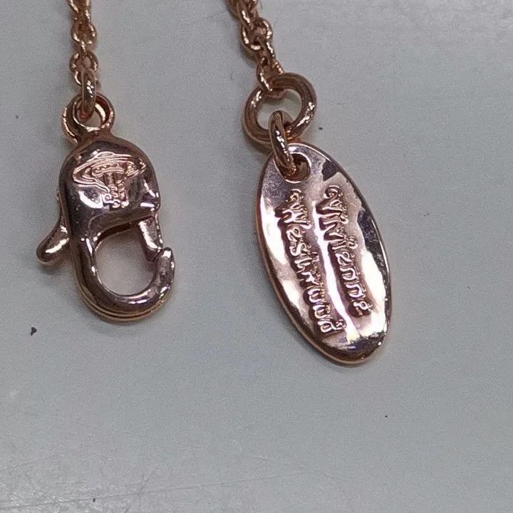 Vivienne Westwood Vivienne Westwood Heart Glass Pearl Necklace Size ONE SIZE - 2 Thumbnail