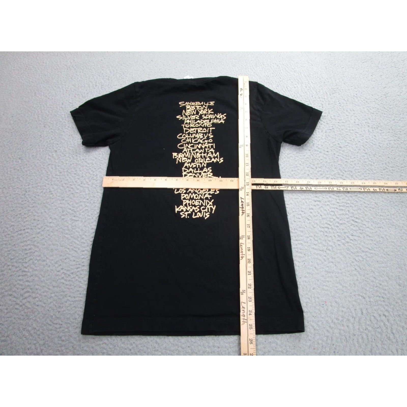 Vintage The Driver Era Shirt Mens Small Black Band Tee Summer Tour 2022 Concert Graphic Print Mens Size US S / EU 44-46 / 1 - 5 Thumbnail