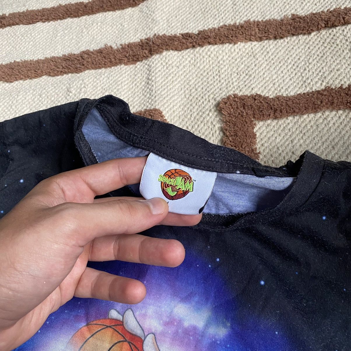 Disney AMAZING DISNEY SPACE JAM TUNE SQUAD BUCKS BUNNY T SHIRT Size US L / EU 52-54 / 3 - 5 Thumbnail