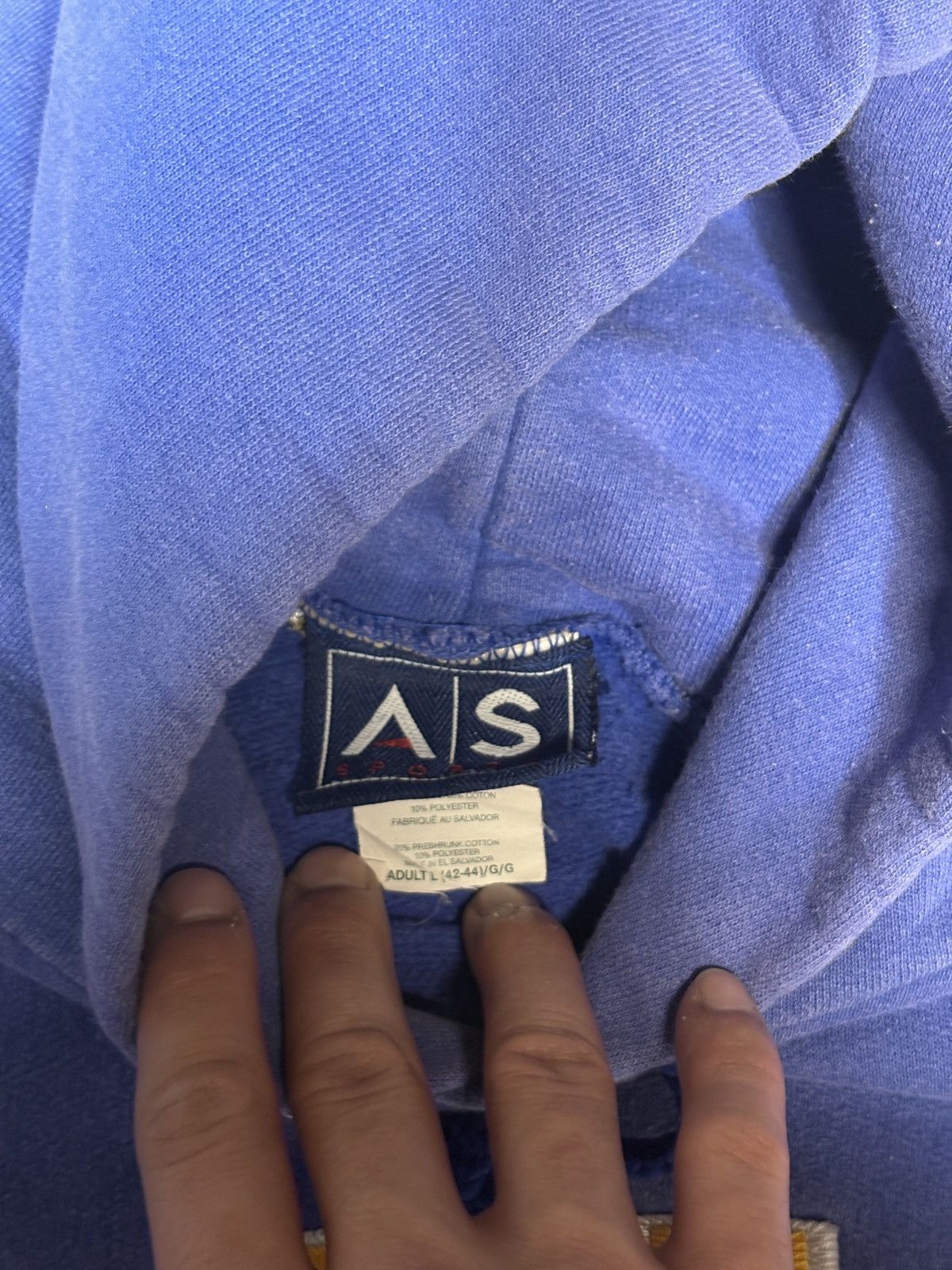 NCAA Vintage 2000s AS Sports UCLA Blue College Hoodie Size L 0557 Size US L / EU 52-54 / 3 - 3 Thumbnail