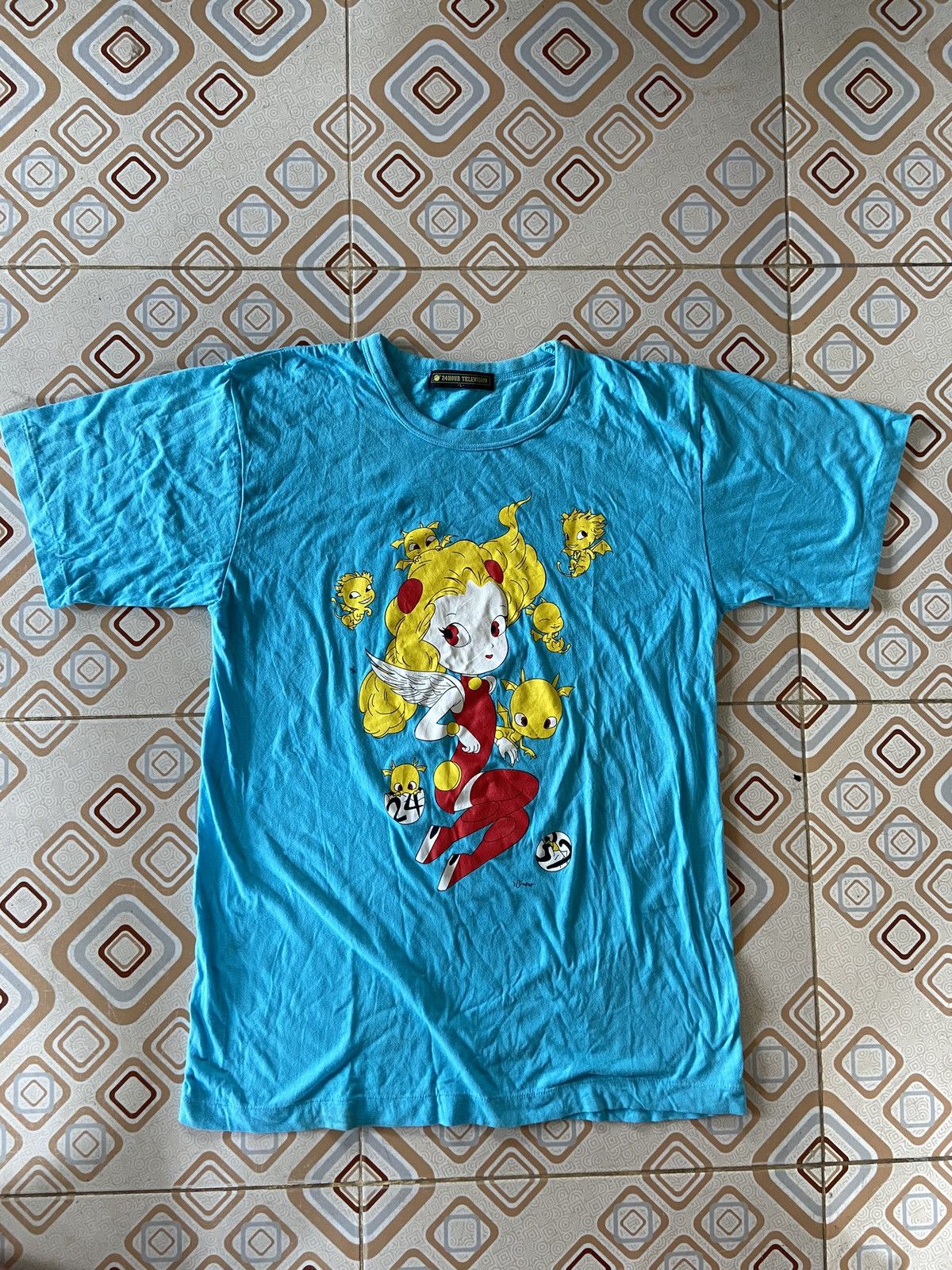 Anime × Japanese Brand × Takashi Murakami 24 Hour Television x Takashi Murakami Tee Size US L / EU 52-54 / 3 - 2 Thumbnail