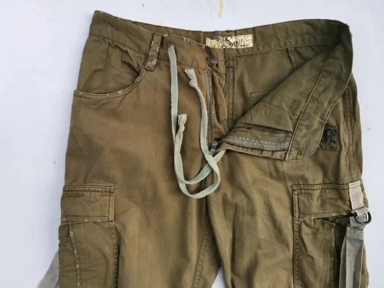 Japanese Brand Rare!!! Soil Sound Junkie Tactical Cargo Multipocket Pants Size US 30 / EU 46 - 6 Thumbnail