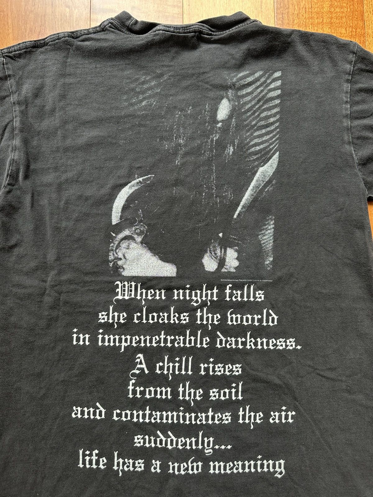 Band Tees × Vintage Vintage Y2K 00s Burzum Officially Licensed Band T-Shirt Size US M / EU 48-50 / 2 - 8 Thumbnail
