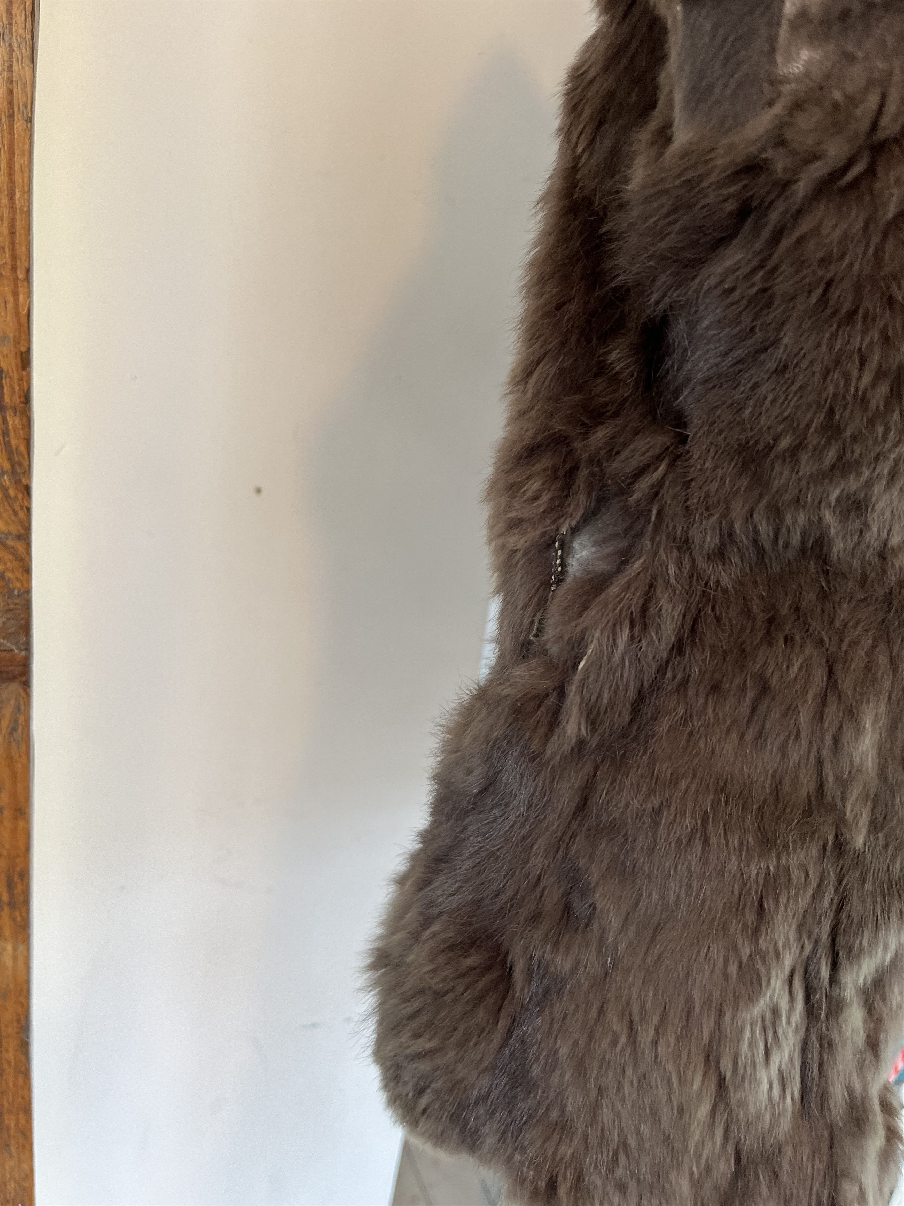If Six Was Nine × Japanese Brand y2k Avant Garde Opium Emo Fur Hoodie Vest Jacket Drip Size US S / EU 44-46 / 1 - 8 Thumbnail