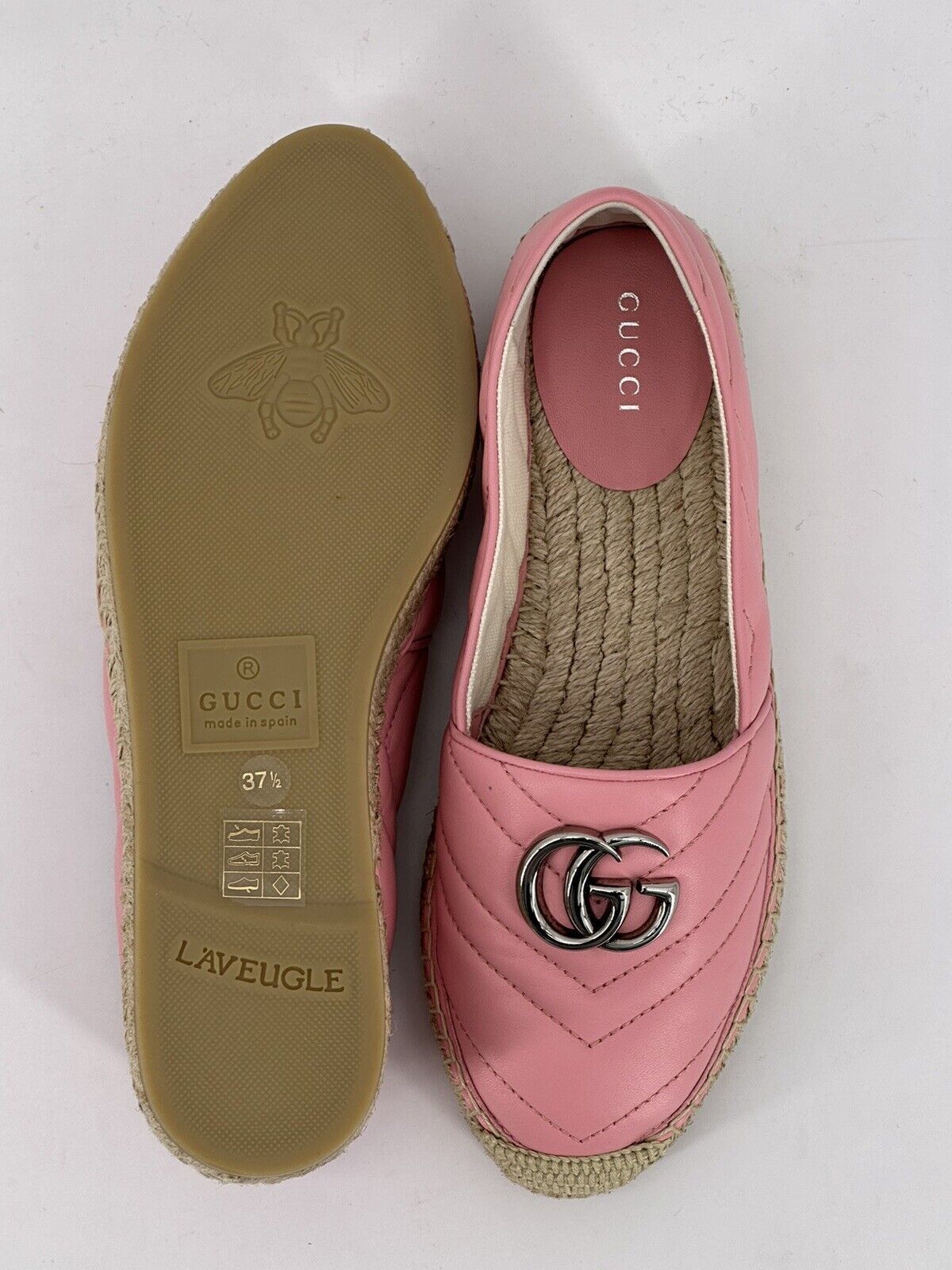 Gucci New Gucci Espadrilles Size-EU-37,5 / US-7,5 Size US 7.5 / IT 37.5 - 7 Thumbnail