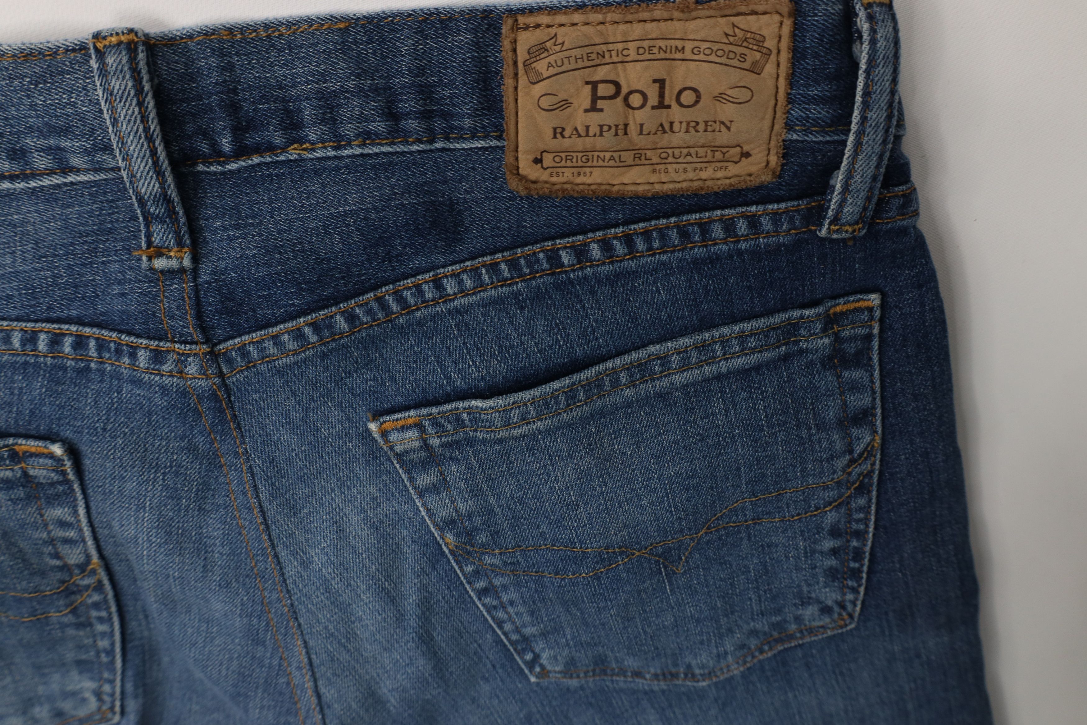 Polo Ralph Lauren Vintage Ralph Lauren Slim Straight Leg Denim Jeans Blue Size US 32 / EU 48 - 16 Thumbnail