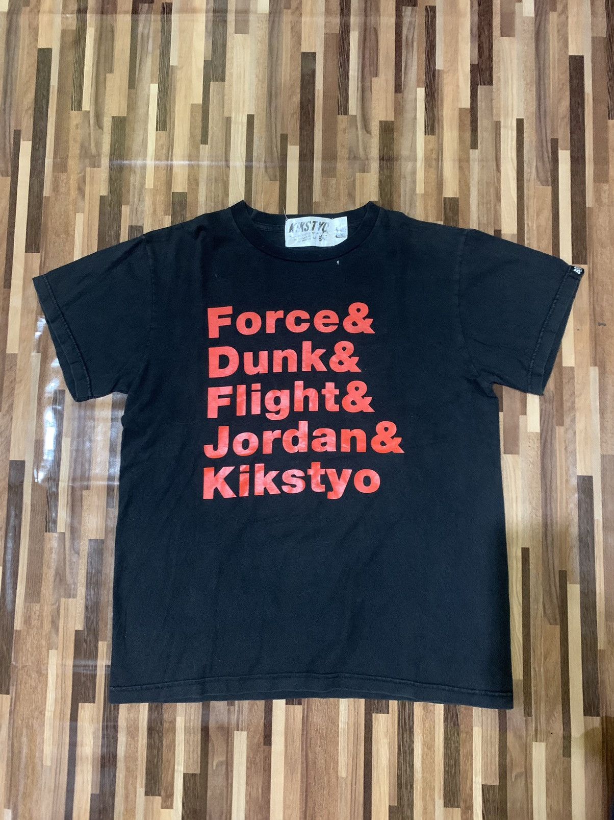 Japanese Brand × KIKS TYO KIKSTYO T-shirt Air Jordan Flight Dunk. Size US M / EU 48-50 / 2 - 1 Thumbnail
