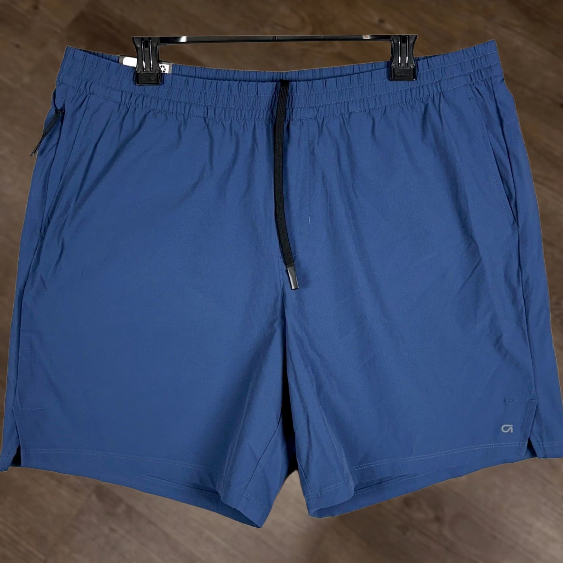 Vintage GapFit Mens XL Blue Active Ripstop Athletic Stretch Waist Drawstring Shorts Size US 36 / EU 52 - 1 Thumbnail