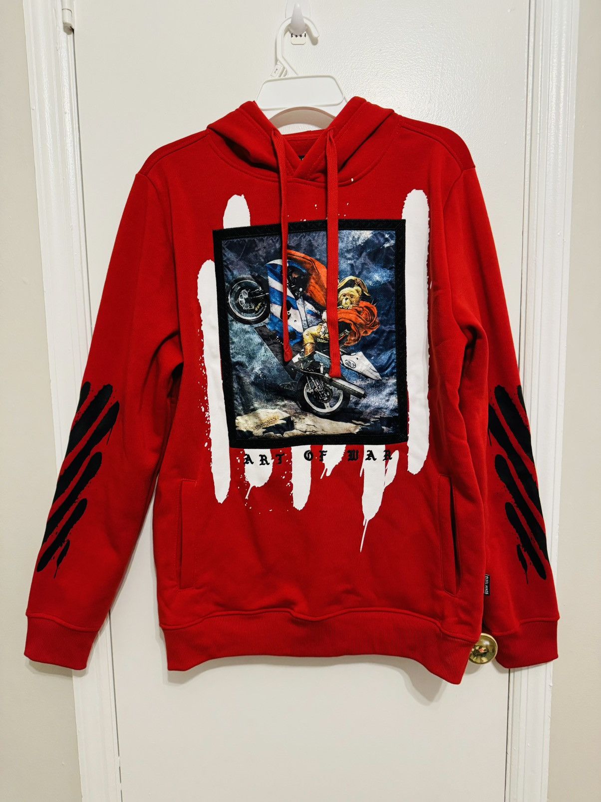 Other Rebel Minds Red Men's Graphic Hoodie Size M Size US M / EU 48-50 / 2 - 1 Thumbnail