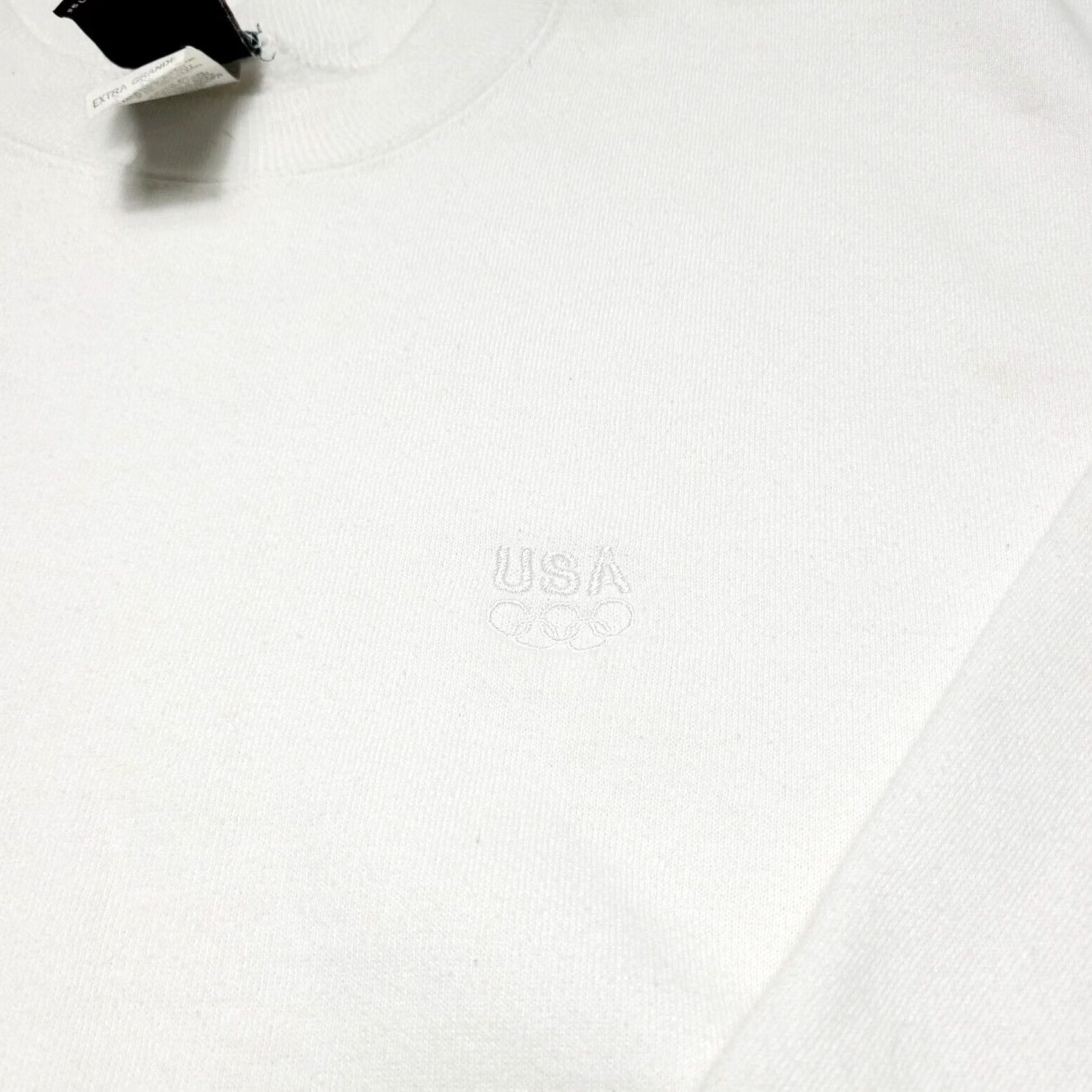 Penn VINTAGE USA Olympics JC Penny White Crewneck Sweatshirt Men’s Size XL Size US XL / EU 56 / 4 - 4 Thumbnail