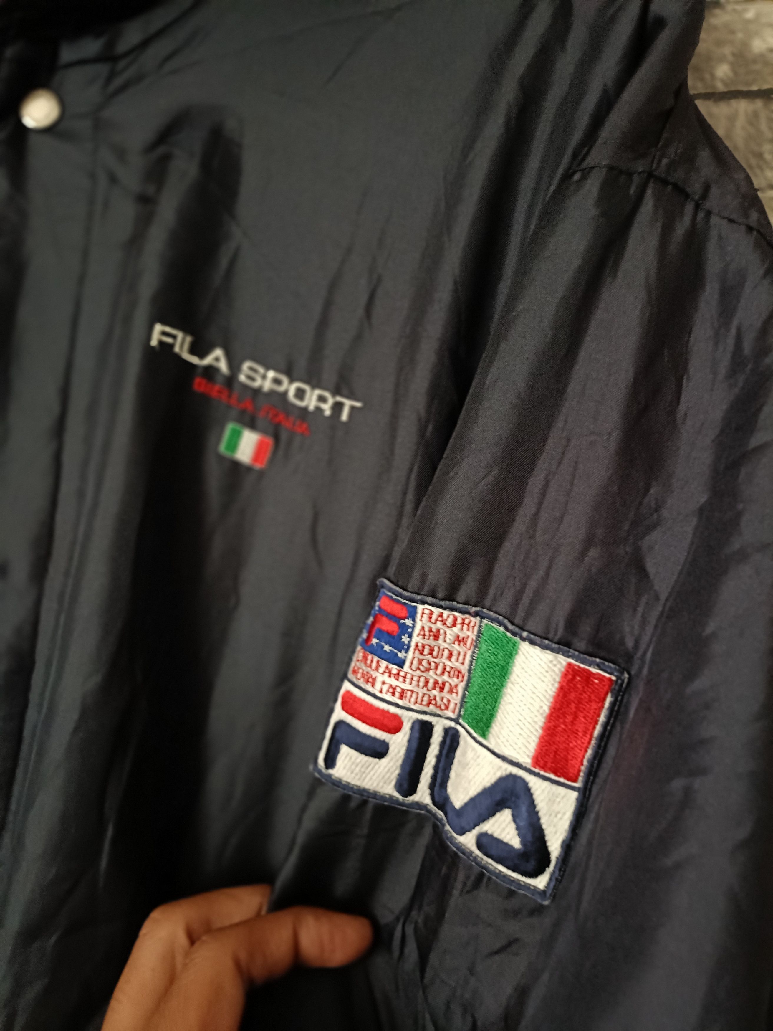 Fila Vintage 80s 90s fila biella italia ski team reversible coat Size US L / EU 52-54 / 3 - 9 Thumbnail