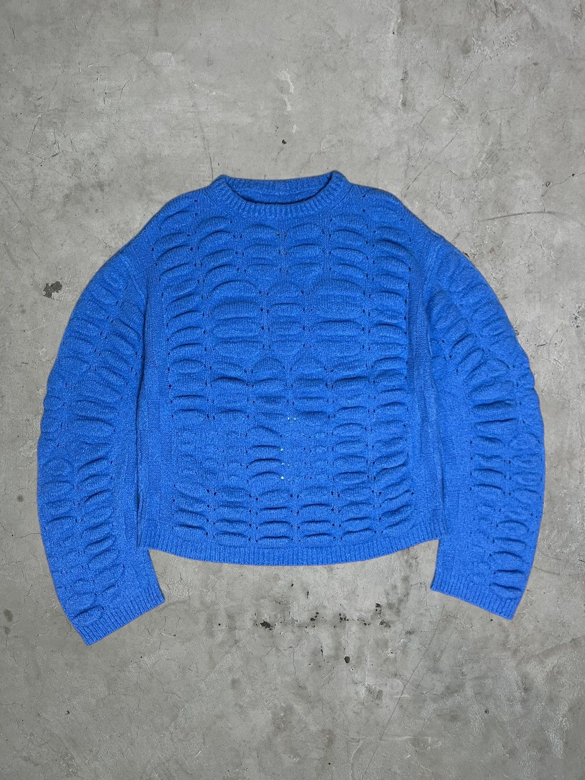 Rick Owens FW/20 Rick Owens Bubble Knit Sweater Size US M / EU 48-50 / 2 - 1 Thumbnail