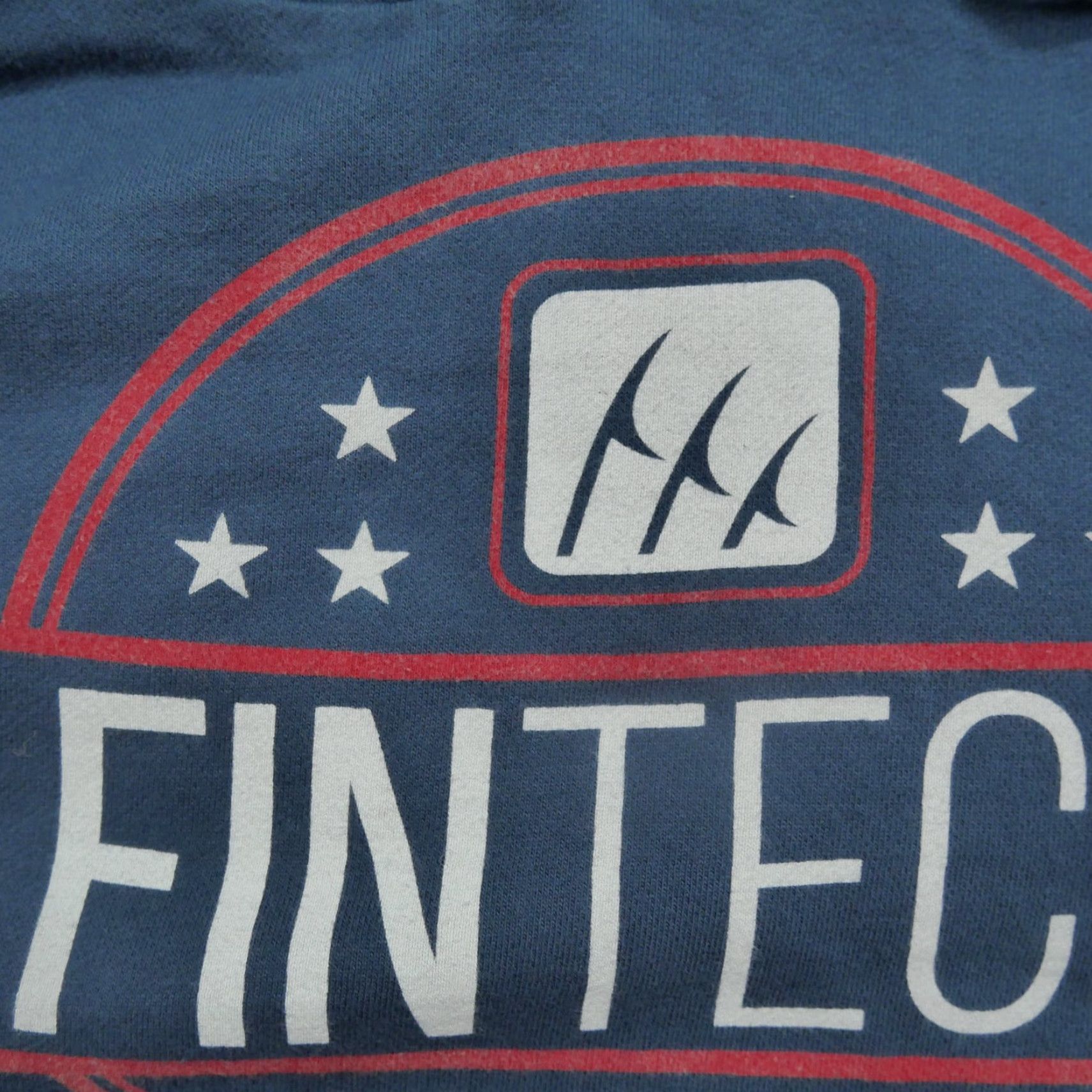 Vintage Fintech Hoodie Mens Medium Performance Fishing Pullover Sweatshirt Blue Cotton Long Sleeve Pullover Classic Crew Graphic 8/10 Size US M / EU 48-50 / 2 - 3 Thumbnail