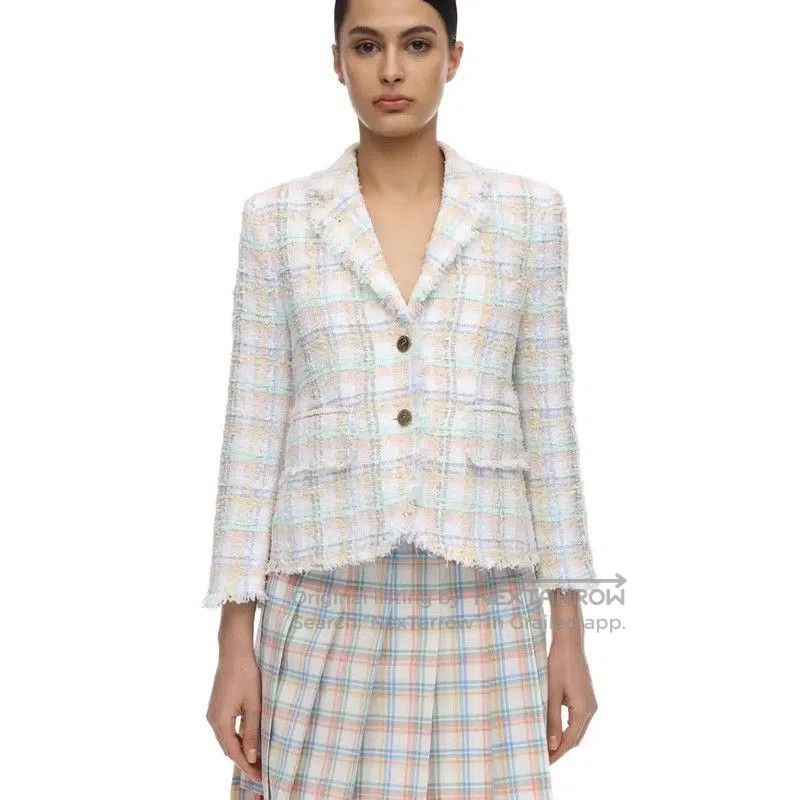 Thom Browne Thom Browne Spring Autumn Ivory Cotton Cardigan . Size M / US 6-8 / IT 42-44 - 4 Thumbnail