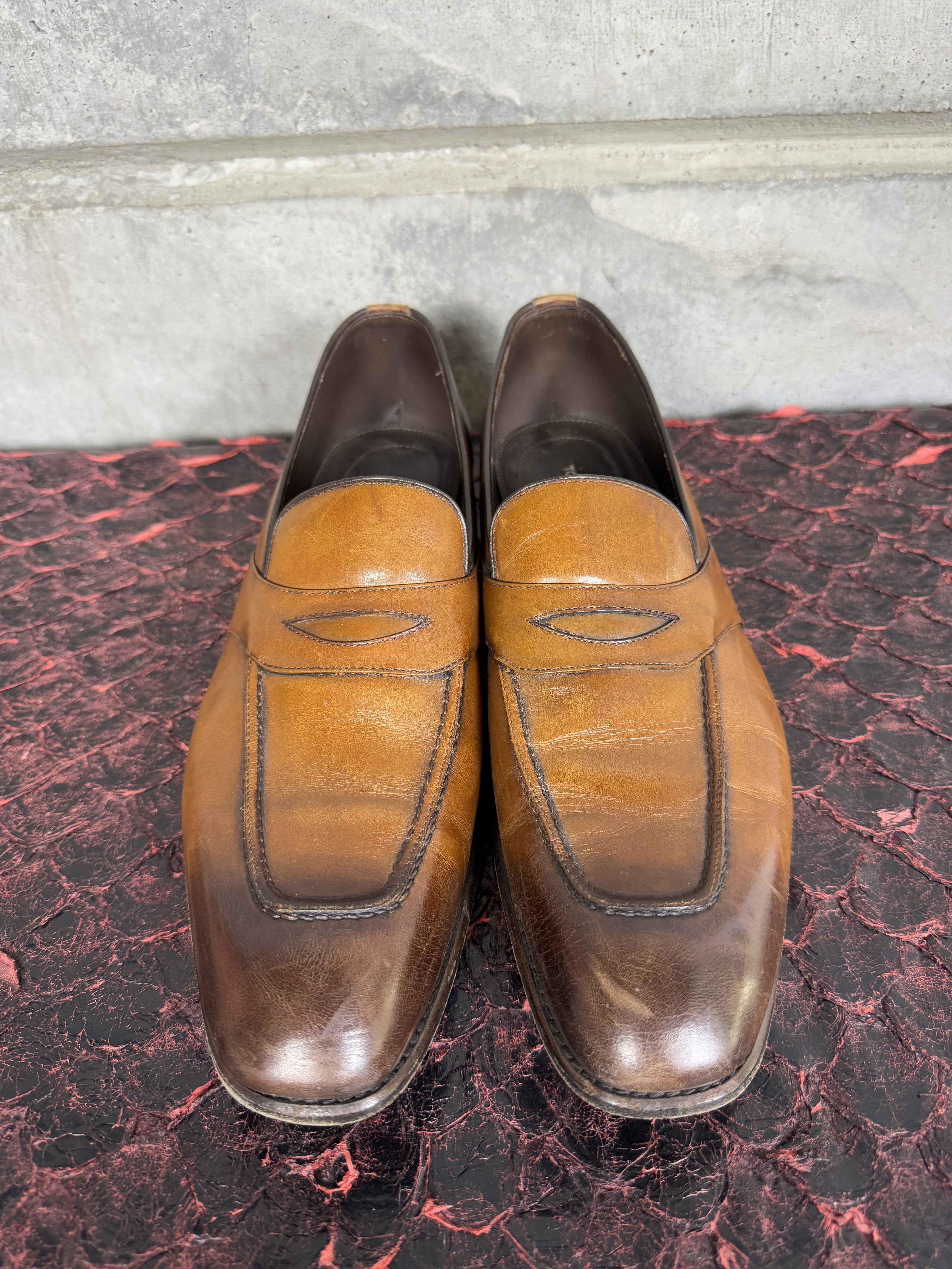 Tom Ford Tom Ford Leather Penny Loafers Size US 12 / EU 45 - 6 Thumbnail