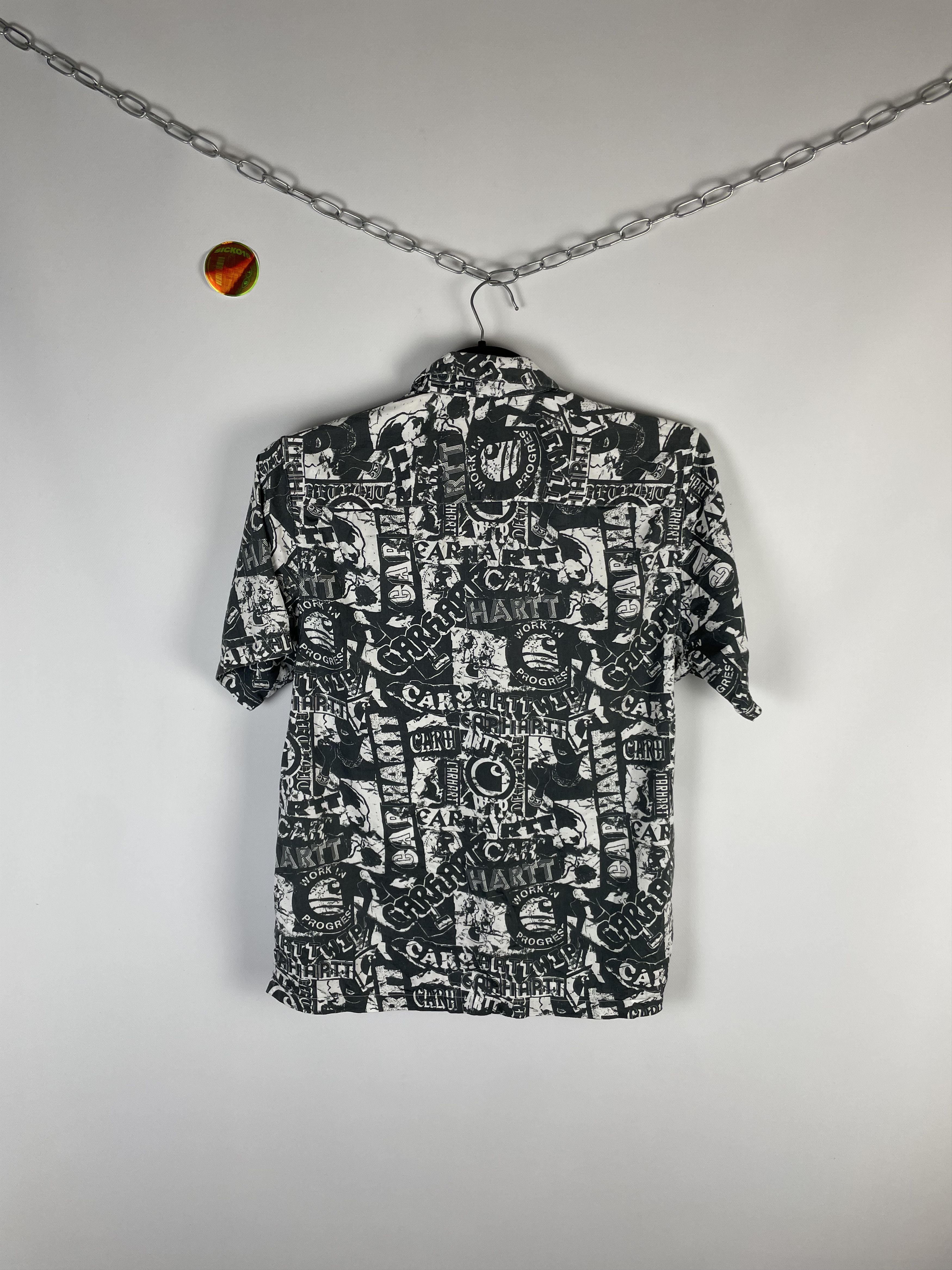 Carhartt Wip Carhartt Mens Hawaiian Shirt Size US S / EU 44-46 / 1 - 8 Thumbnail