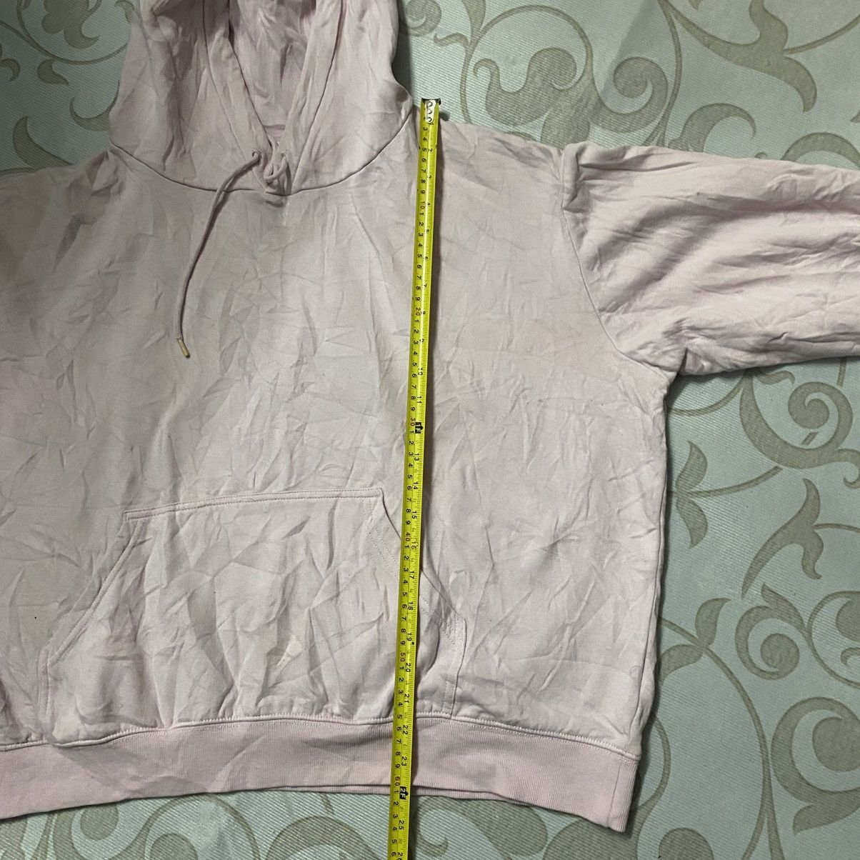 H&M H&M Plain Pink Hoodie Size L / US 10 / IT 46 - 7 Thumbnail