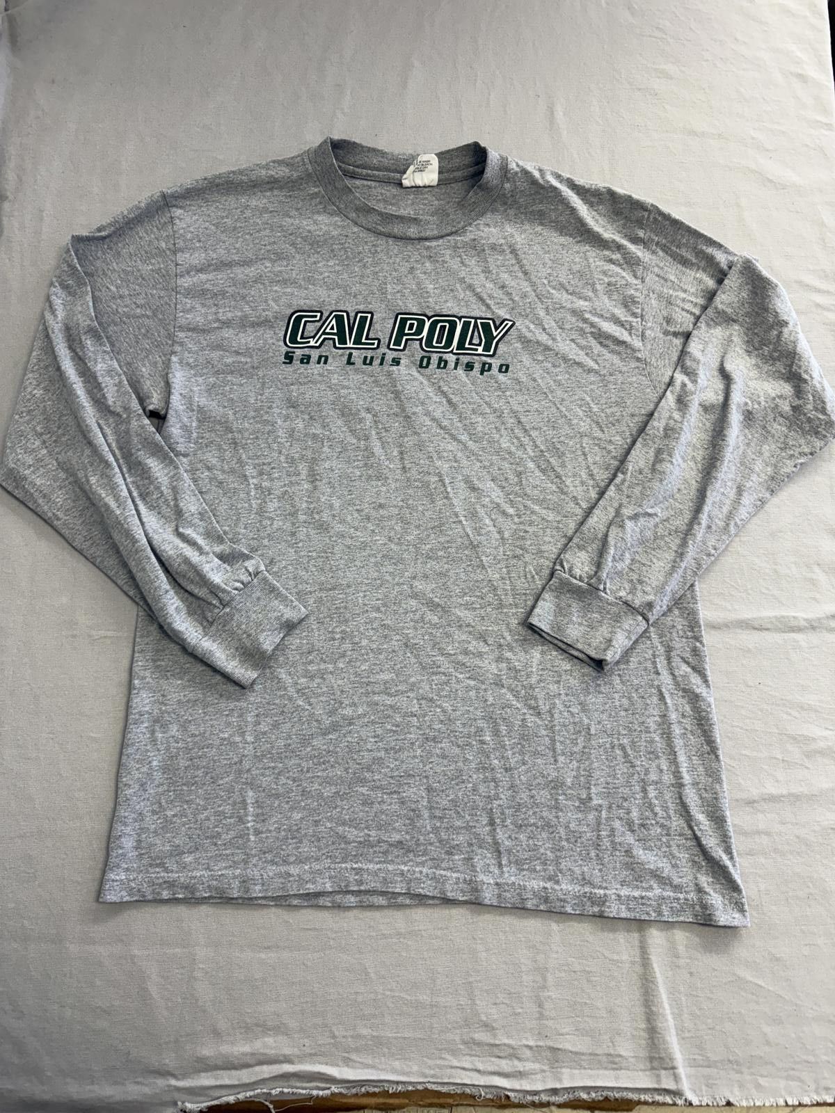Designer Vintage Cal Poly San Luis Obispo Long Sleeve Made in USA Size US L / EU 52-54 / 3 - 1 Thumbnail