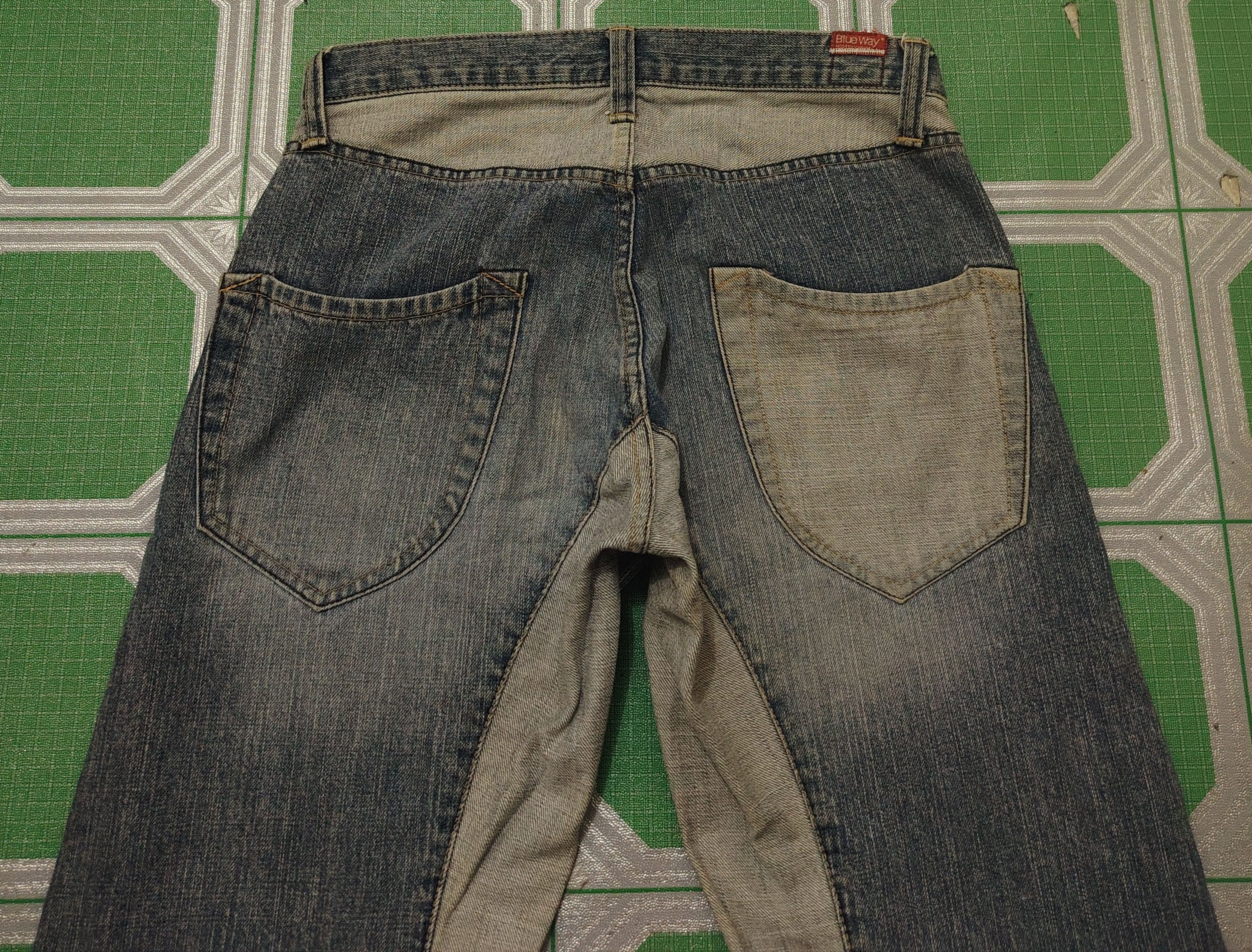 Kapital Japanese Blue Way Reconstruction Jeans Distressed Jeans Size US 30 / EU 46 - 11 Thumbnail