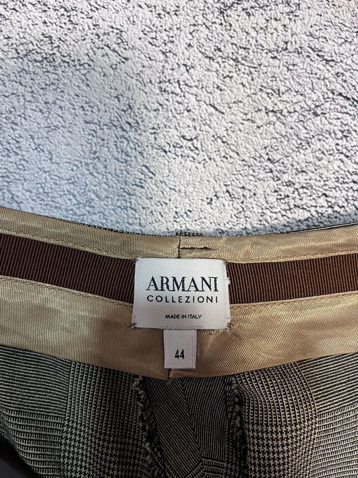 Armani Collezioni Armani Collezioni Women Pants Wool Viscosa Made In Italy Size 30" / US 8 / IT 44 - 4 Thumbnail
