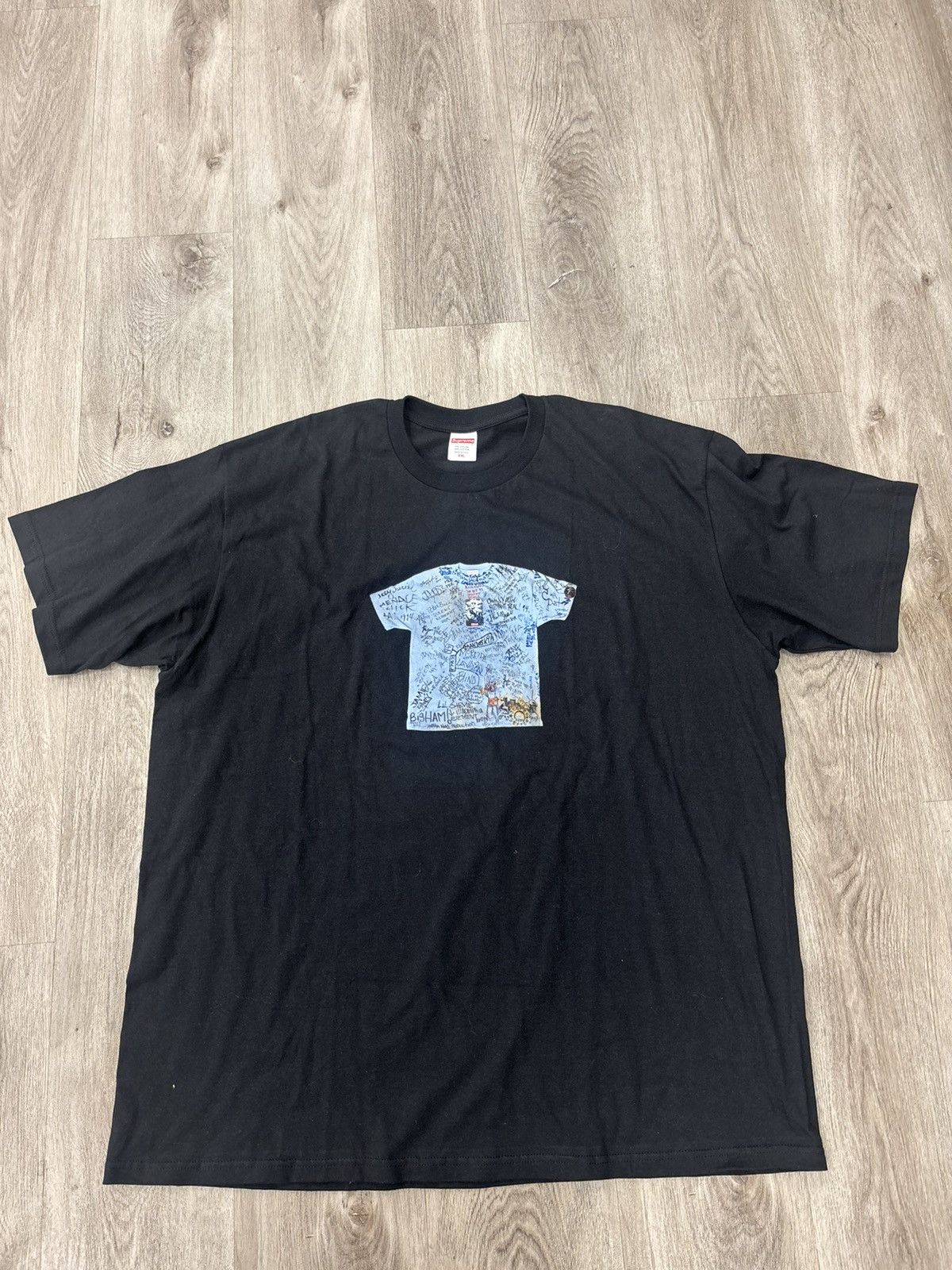 Supreme Supreme 30th Anniversary First Tee Black Size XXL Brand New Size US XXL / EU 58 / 5 - 1 Thumbnail