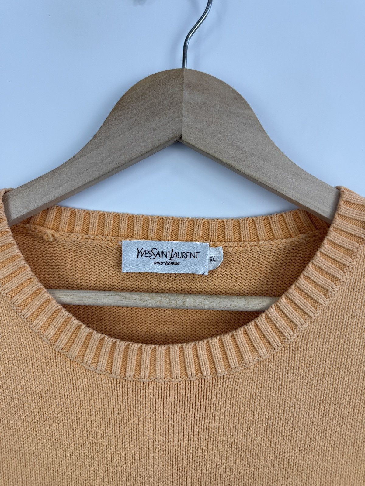 Yves Saint Laurent Vintage 90s YSL Yves Saint Laurent Sweater Retro Rare Hype Size US XXL / EU 58 / 5 - 5 Thumbnail