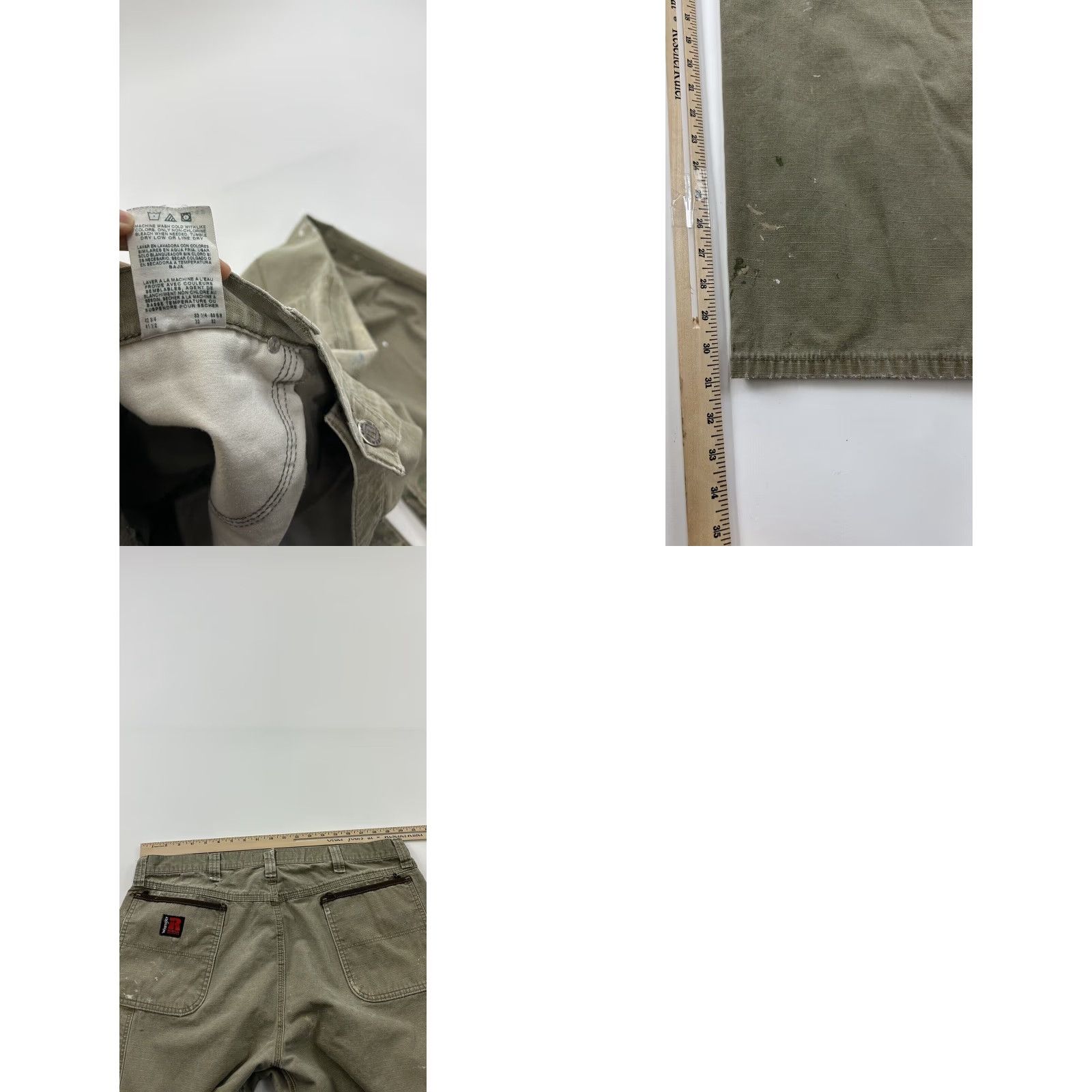 Wrangler Wrangler Carpenter Pants Mens 40x31 Khaki Workwear Size US 40 / EU 56 - 8 Thumbnail