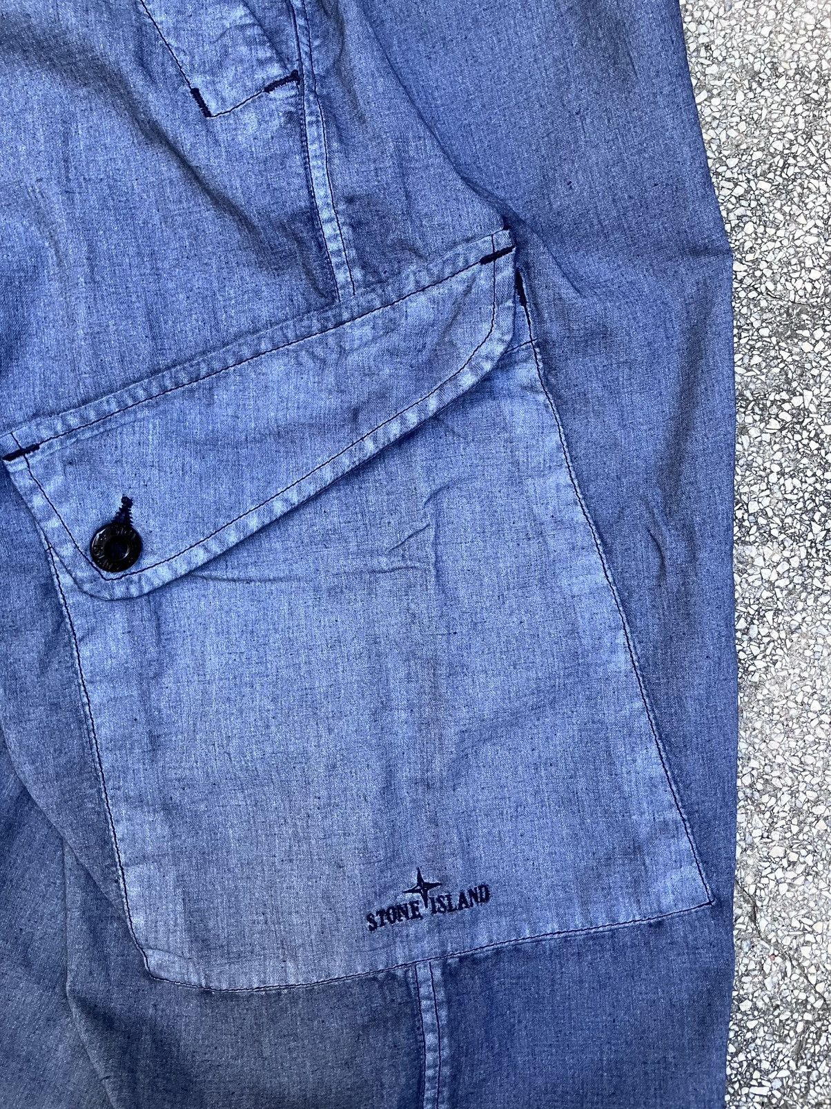 Stone Island Rare Stone Island Vintage 2000s Convertible 2:1 Cargo Pants Size US 30 / EU 46 - 10 Thumbnail