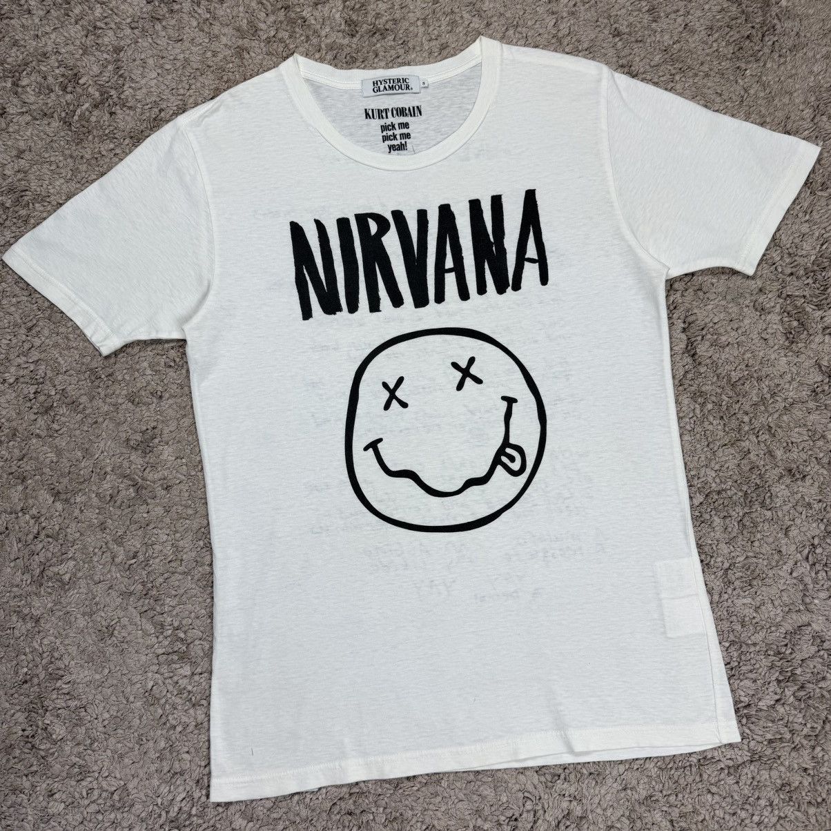 Hysteric Glamour Hysteric Glamour Nirvana Art by Kurt Kobain T-shirt Size US S / EU 44-46 / 1 - 3 Thumbnail