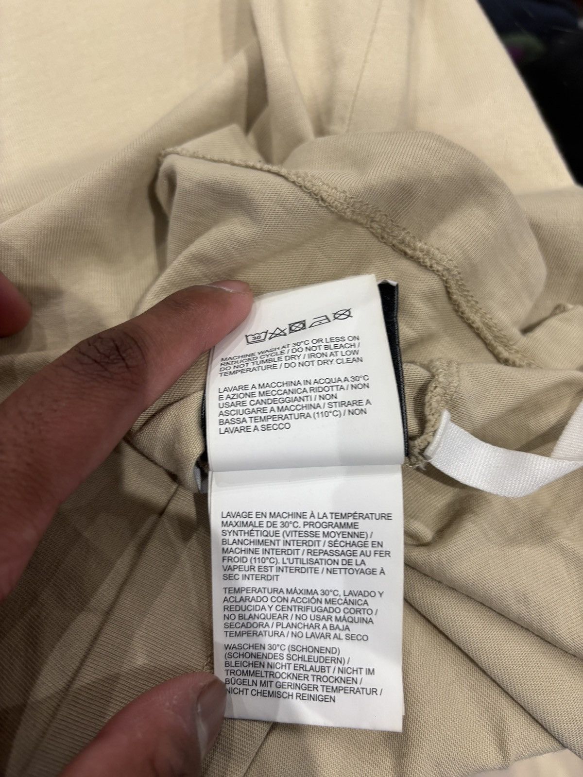 Off-White Off-White Graffiti Logo Shirt Tan Size: M Size US M / EU 48-50 / 2 - 10 Thumbnail