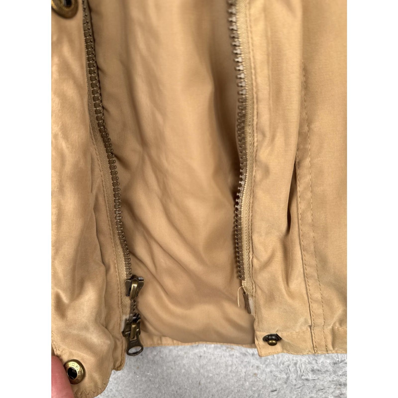 Vintage Cabela's Jacket Womens XL Tan Hooded Thinsulate Parka Coat Outdoor Size XL / US 12-14 / IT 48-50 - 7 Thumbnail